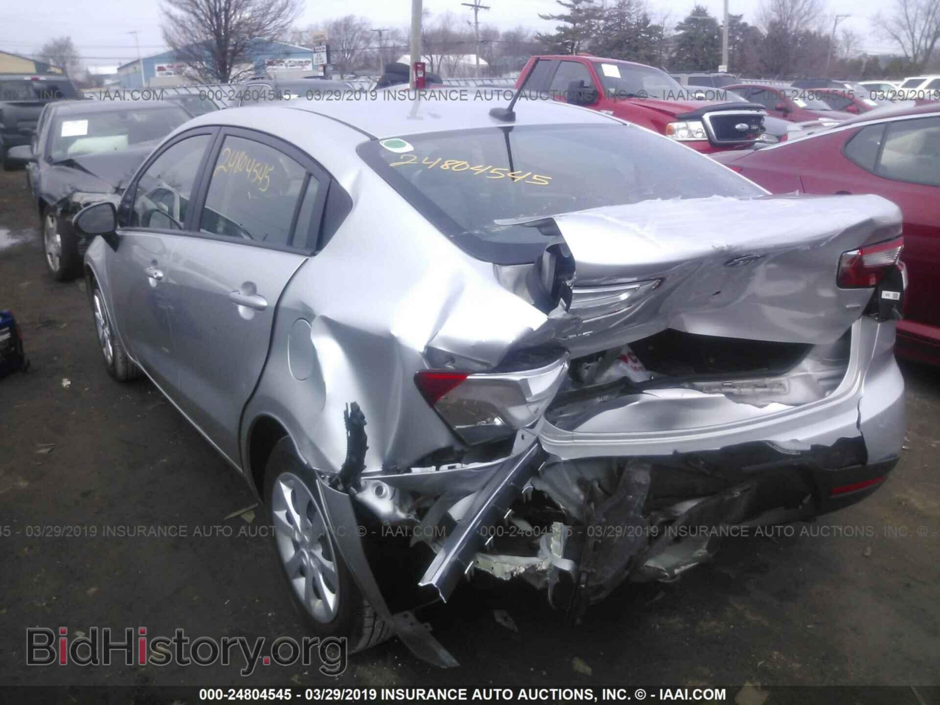 2013 KIA RIO - VIN: KNADM4A34D6284495 - Photo 3