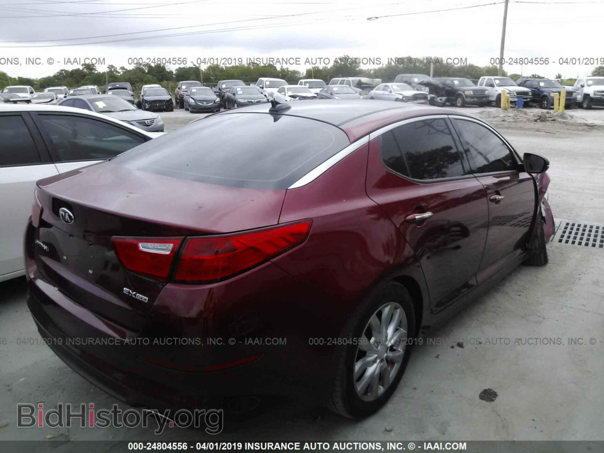 2014 KIA OPTIMA - VIN: 5XXGN4A74EG279476 - Фото 4