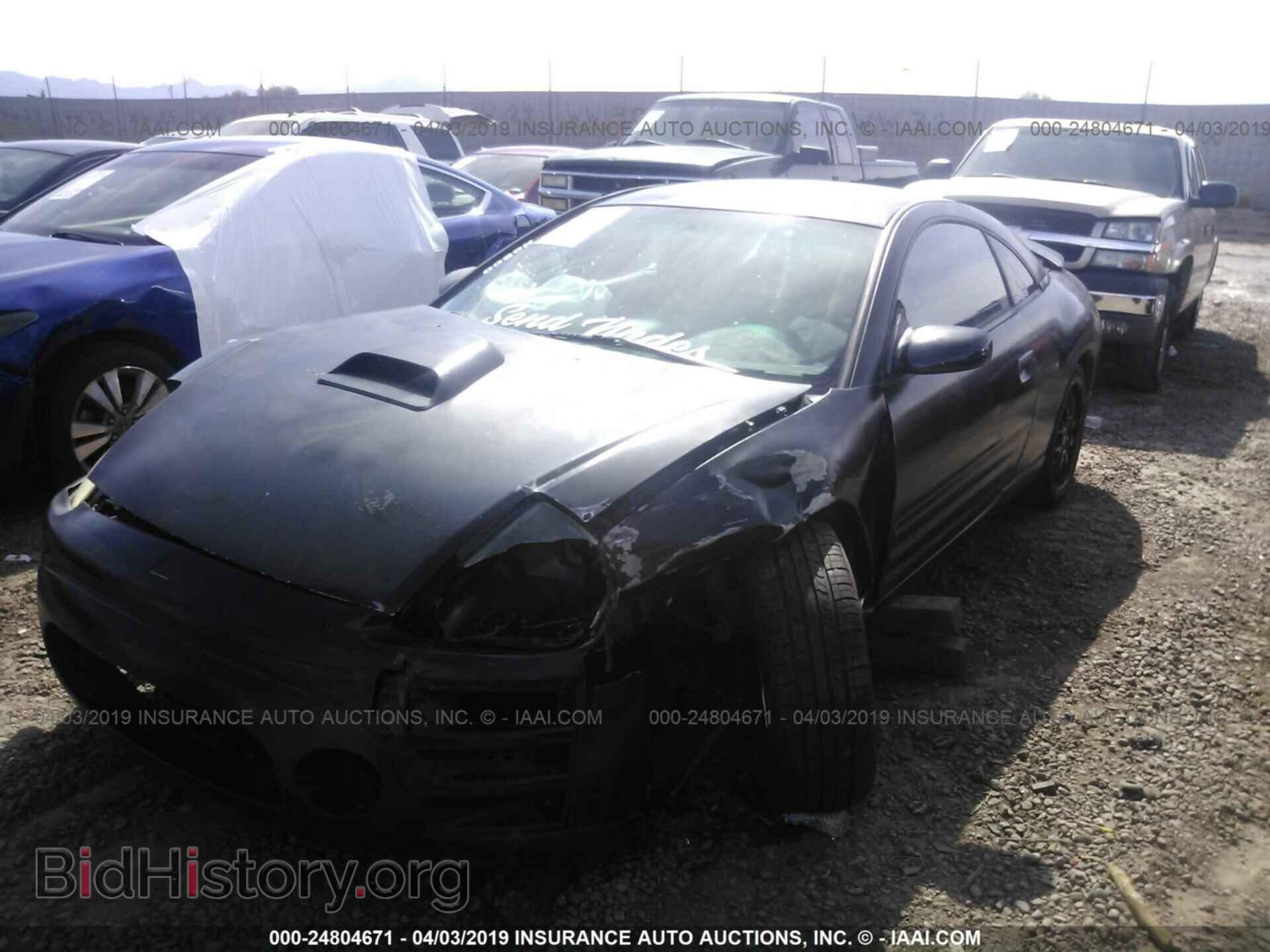 2005 MITSUBISHI ECLIPSE - VIN: 4A3AC44G25E034278 - Фото 2