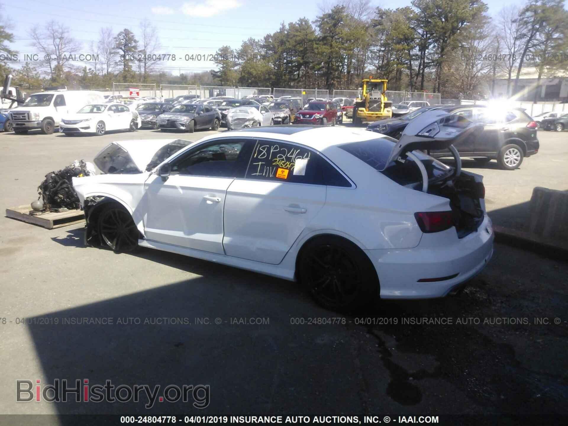 2016 AUDI S3 - VIN: WAUB1GFF6G1053846 - Фото 3