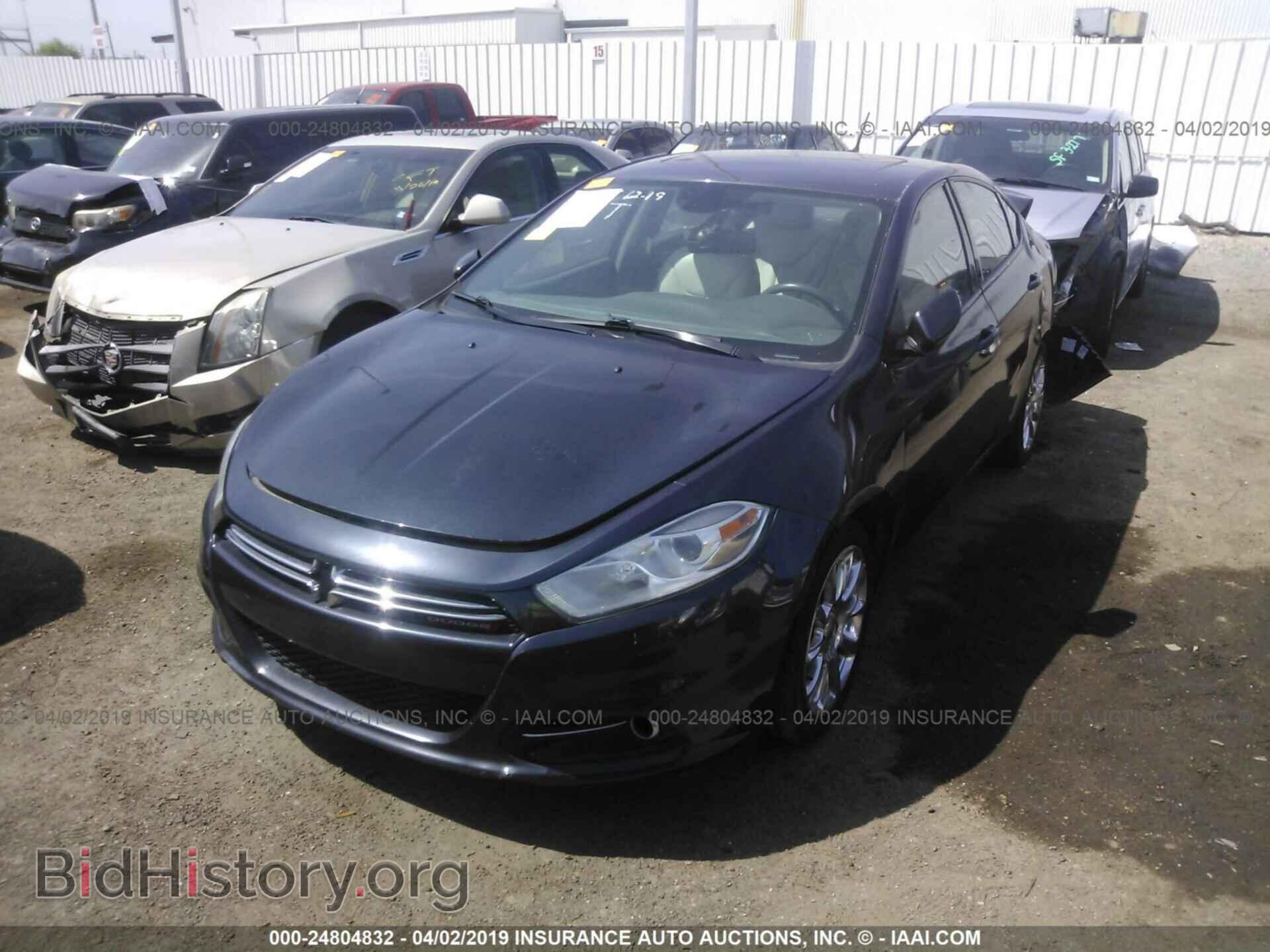 2013 DODGE DART - VIN: 1C3CDFCA5DD188476 - Фото 2