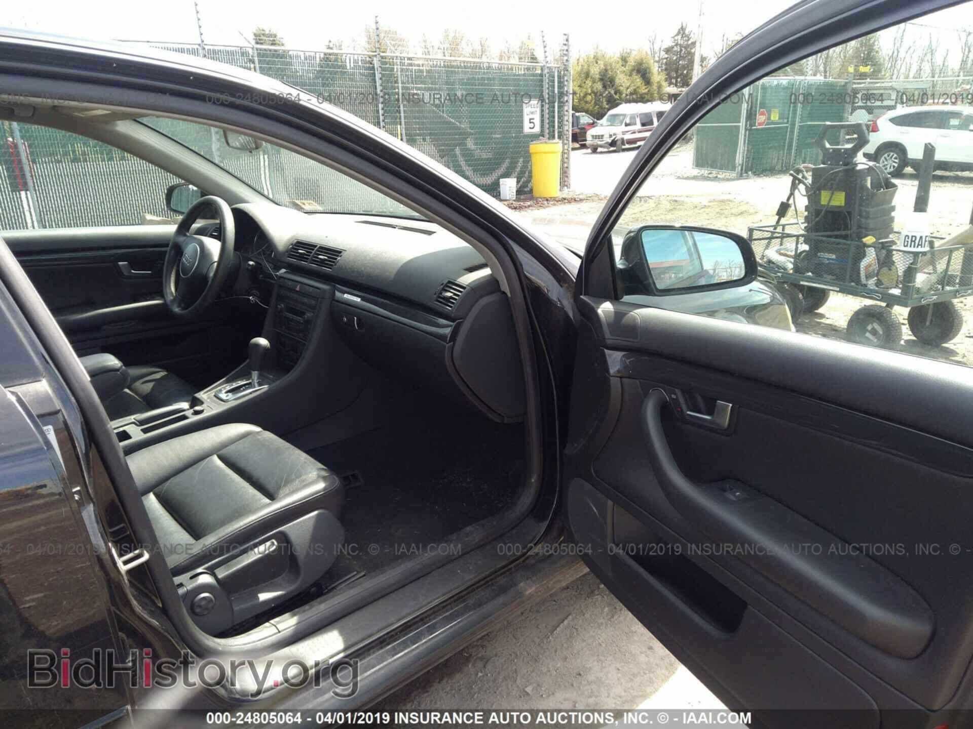 2005 AUDI A4 - VIN: WAULC68E55A047756 - Фото 5