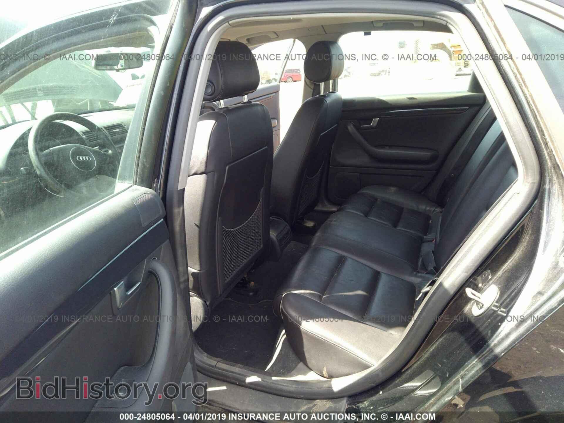 2005 AUDI A4 - VIN: WAULC68E55A047756 - Фото 8