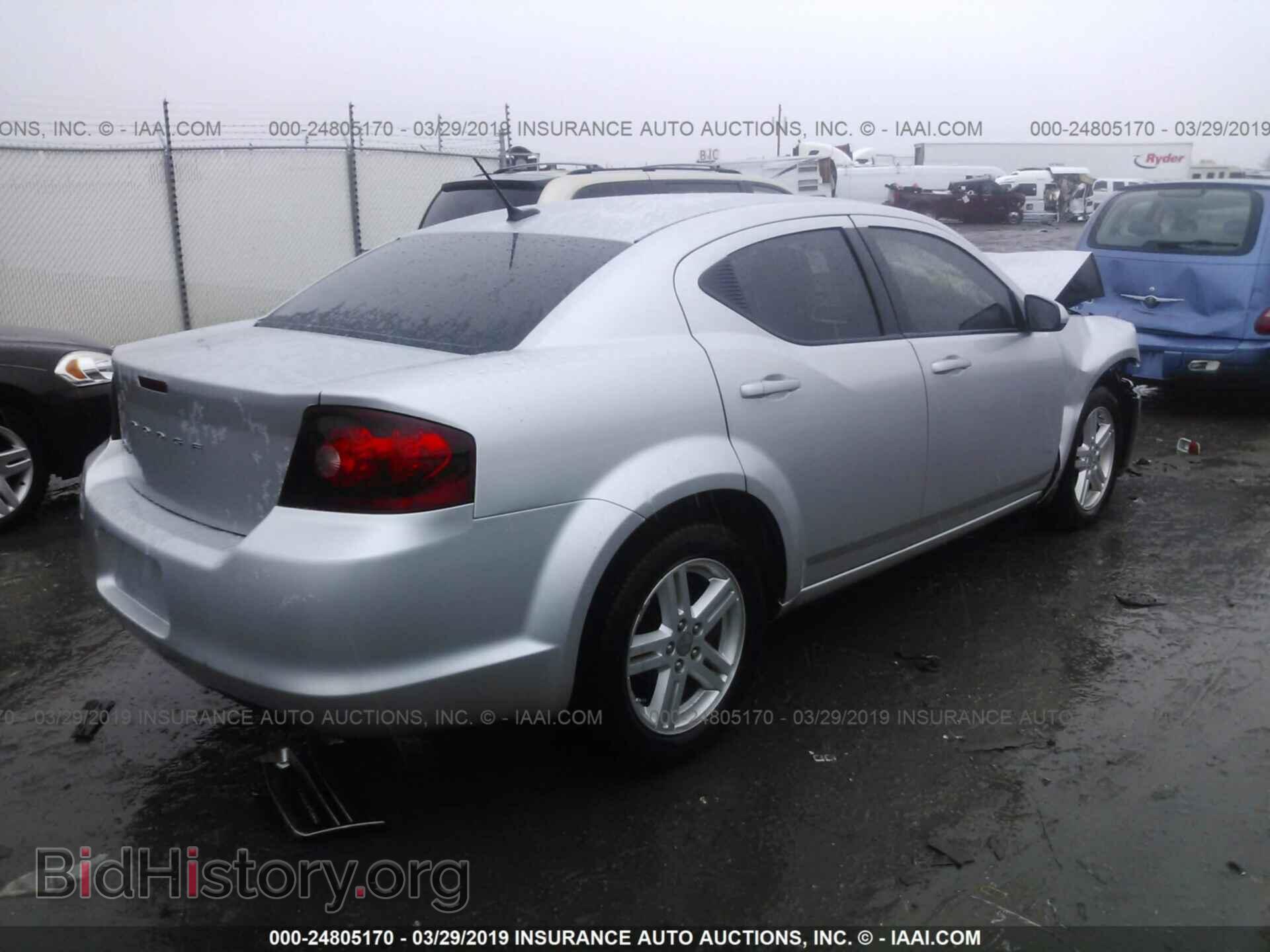 2011 DODGE AVENGER - VIN: 1B3BD1FB4BN573843 - Фото 4
