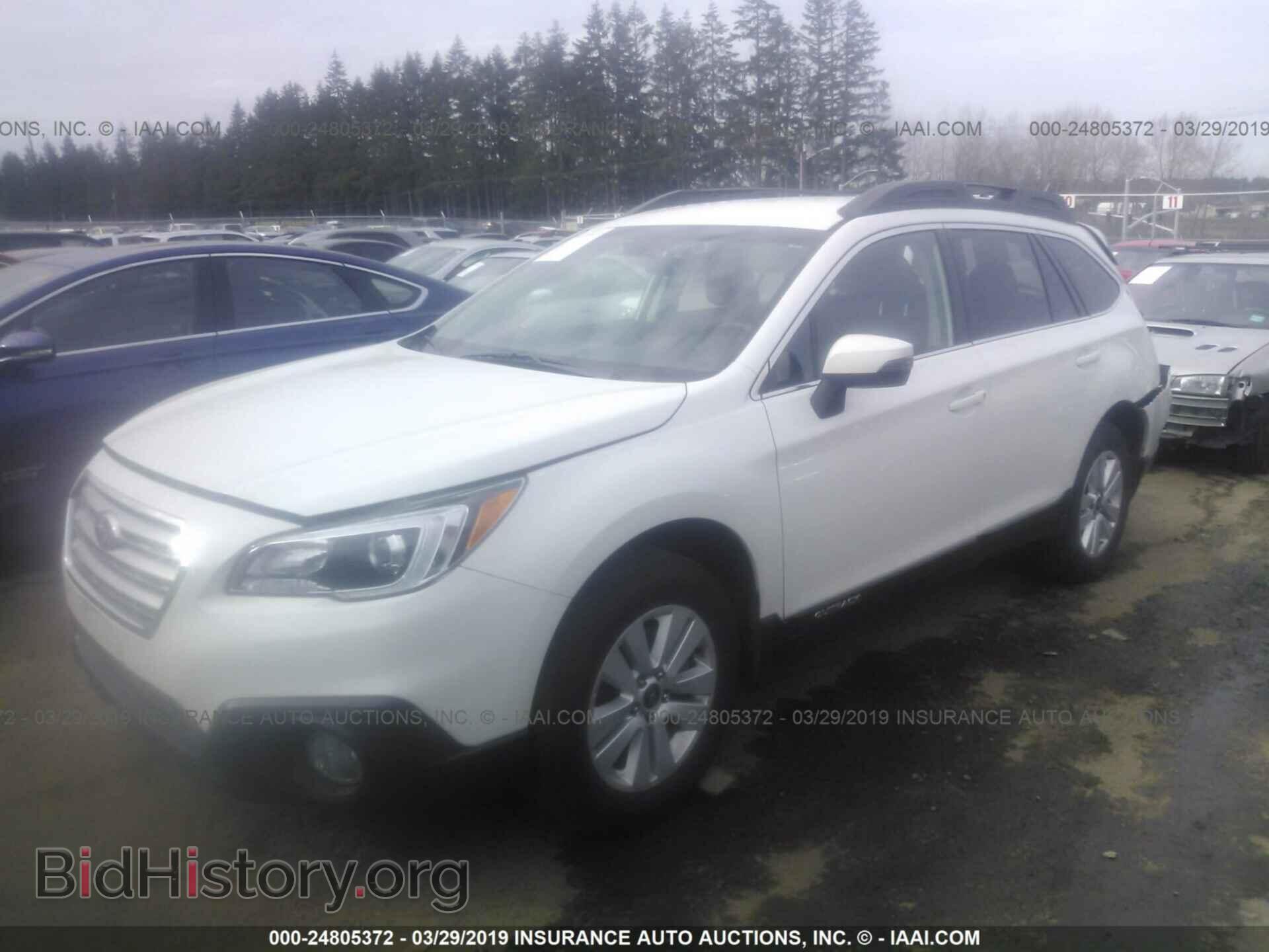 2016 SUBARU OUTBACK - VIN: 4S4BSAFC3G3242165 - Фото 2