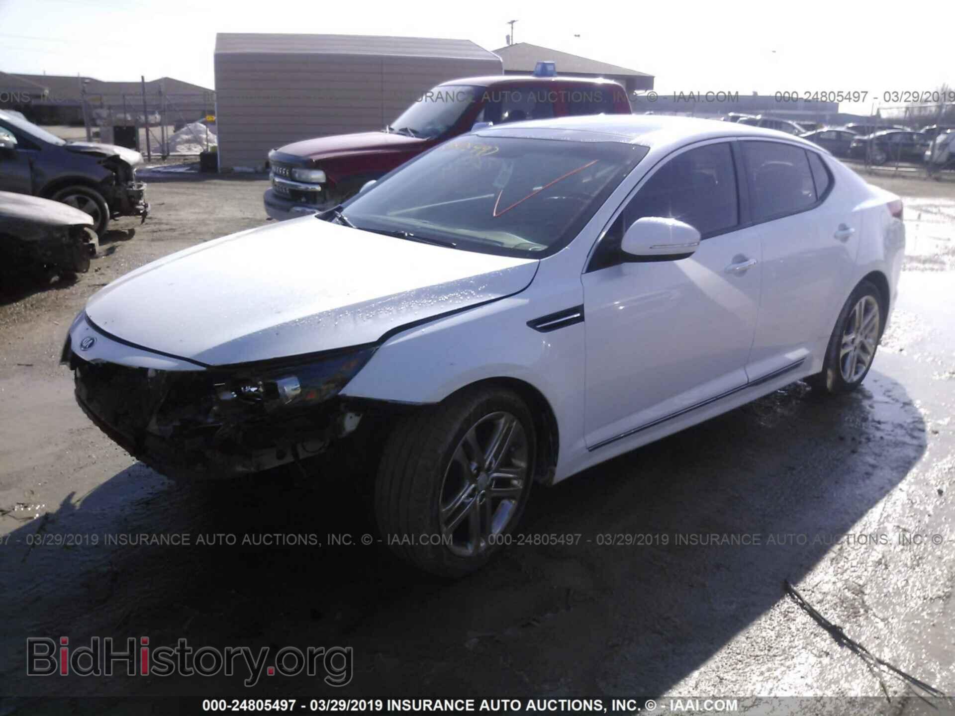 2013 KIA OPTIMA - VIN: 5XXGR4A67DG133647 - Фото 2