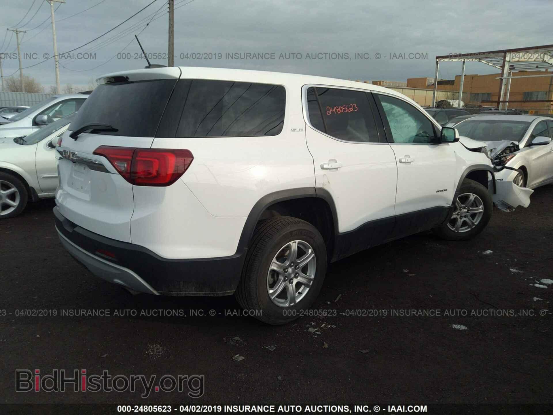 2018 GMC ACADIA - VIN: 1GKKNKLA9JZ189968 - Фото 4