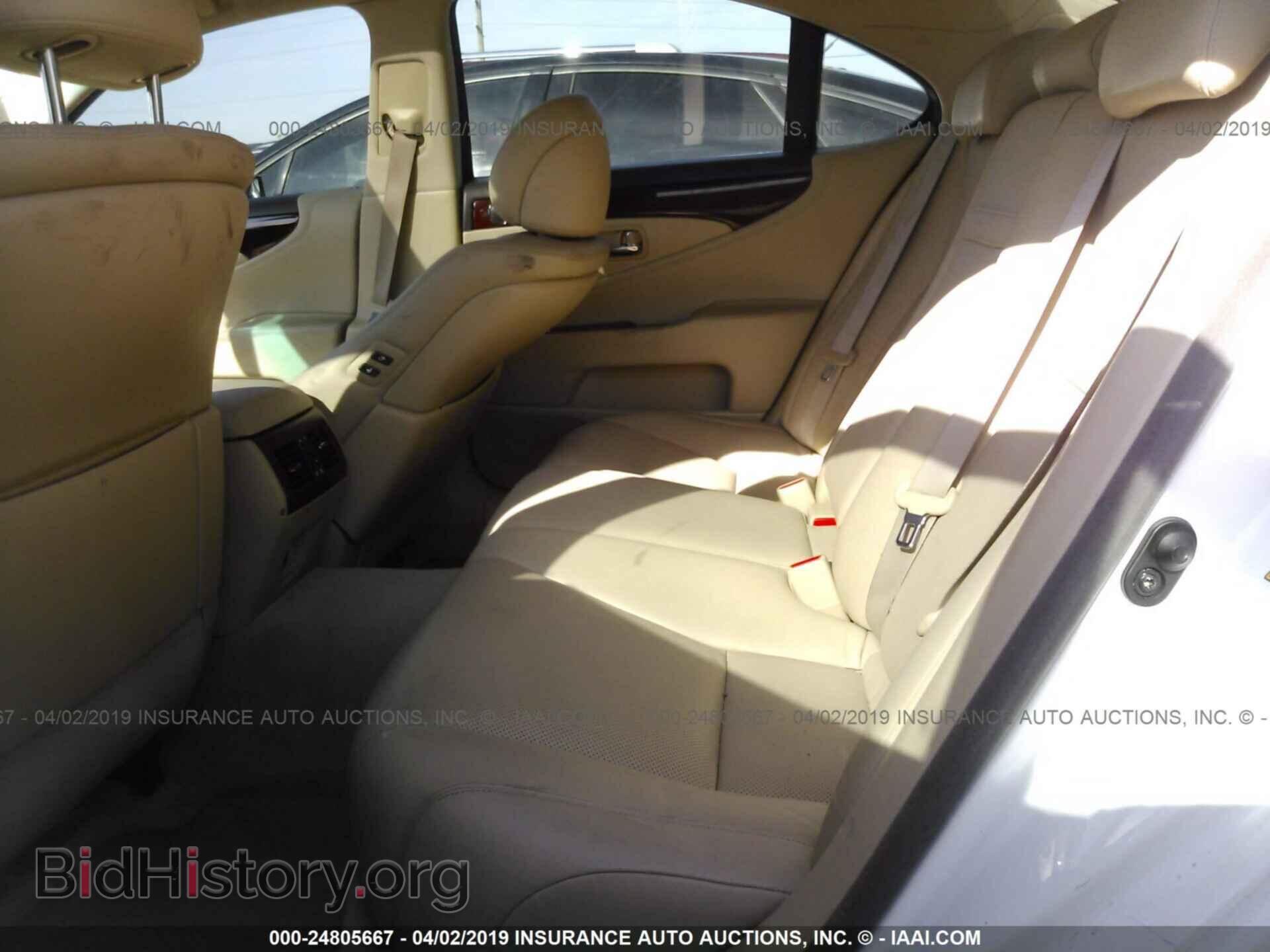 2007 LEXUS LS - VIN: JTHBL46F175051165 - Photo 8