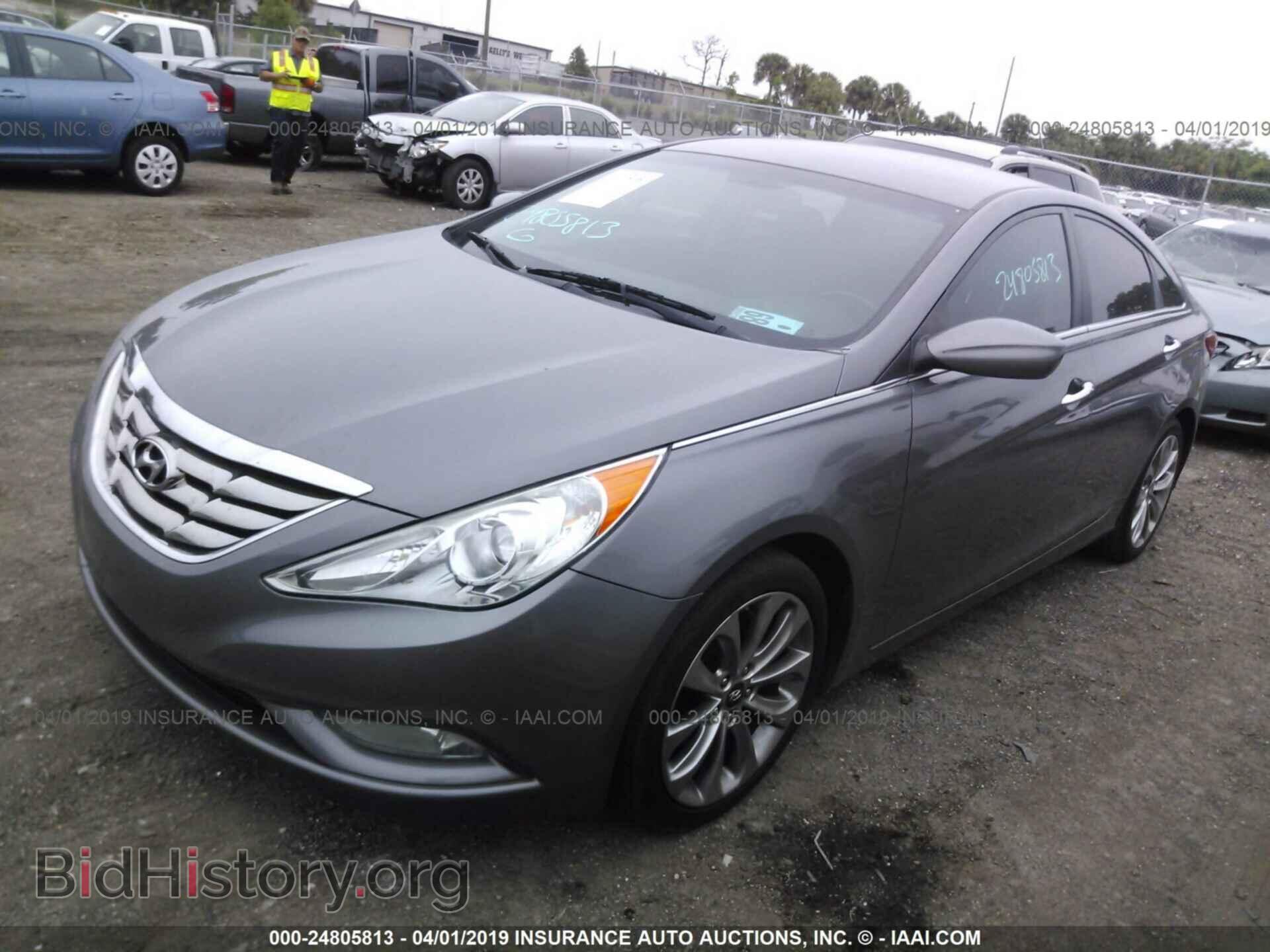 2012 HYUNDAI SONATA - VIN: 5NPEC4AC3CH496366 - Фото 2