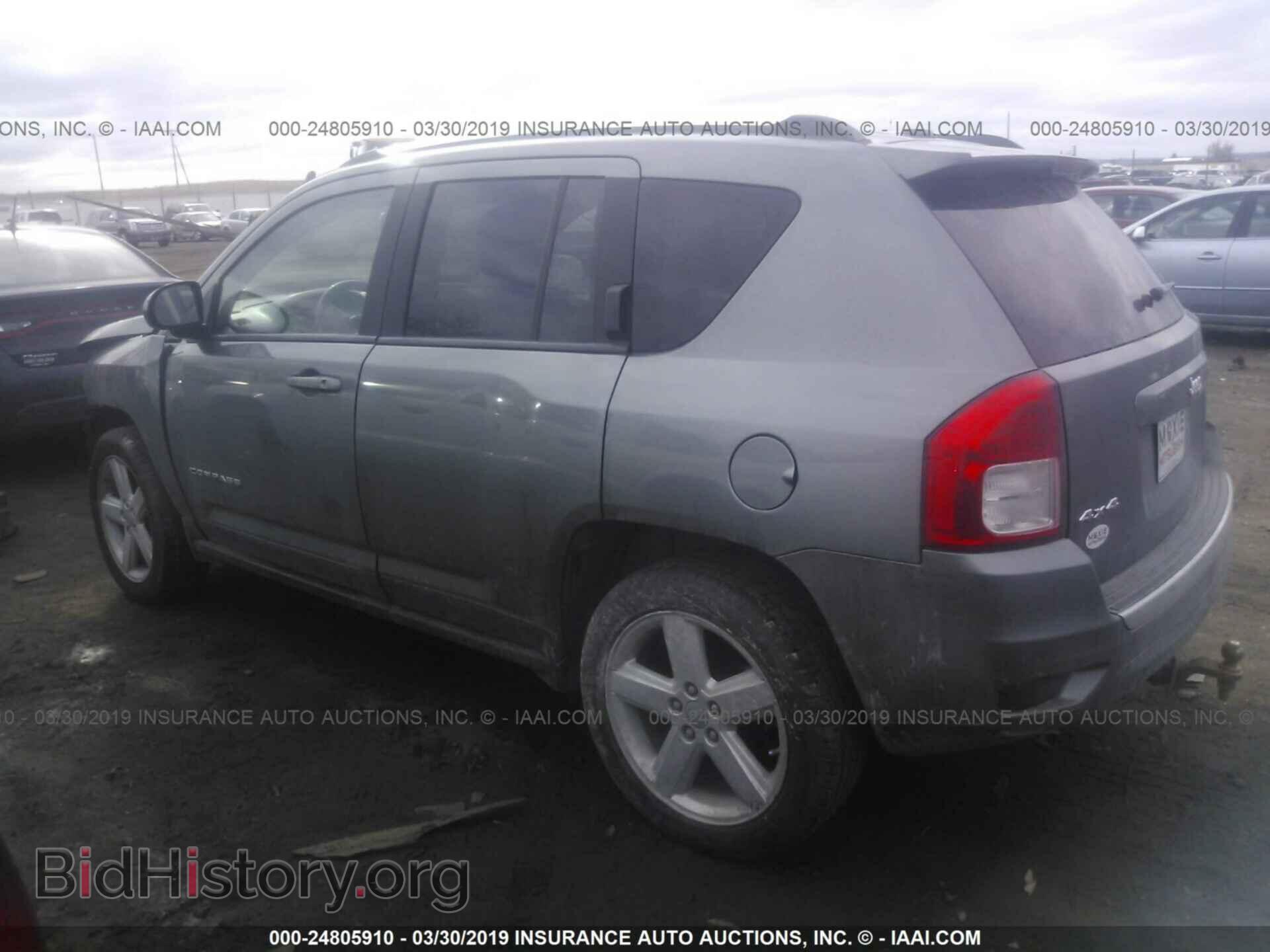 2012 JEEP COMPASS - VIN: 1C4NJDCB9CD593328 - Фото 3