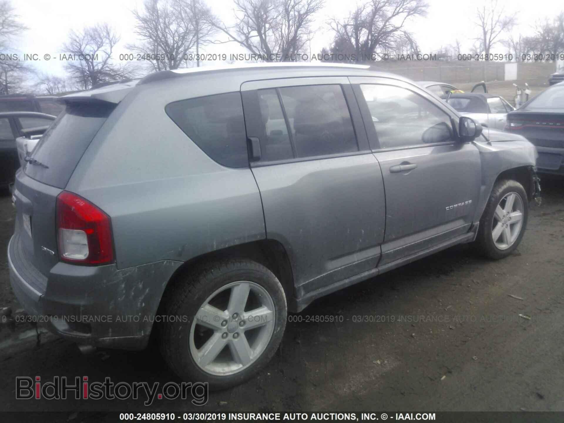 2012 JEEP COMPASS - VIN: 1C4NJDCB9CD593328 - Фото 4