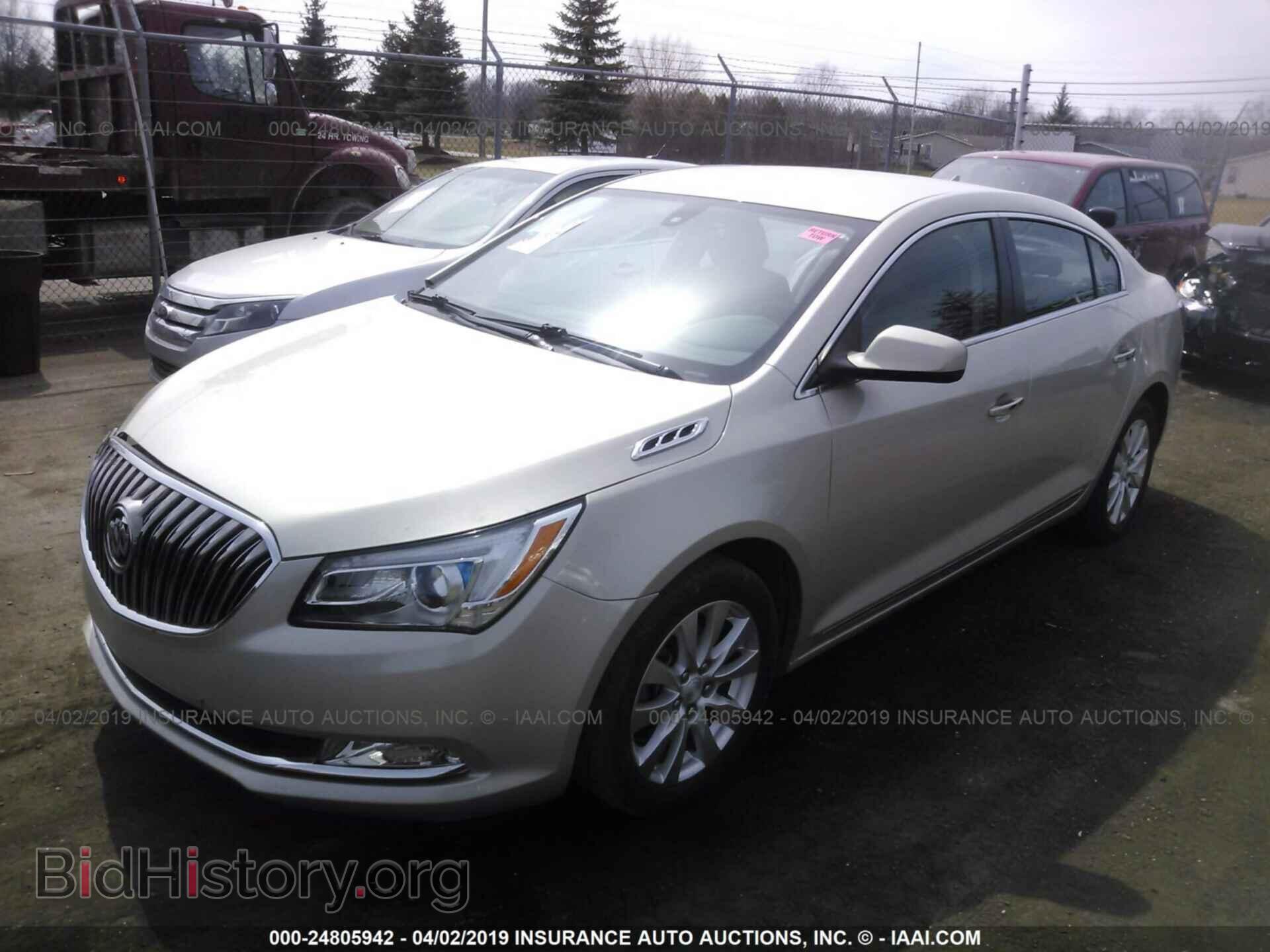 2014 BUICK LACROSSE - VIN: 1G4GA5GR3EF168194 - Фото 2