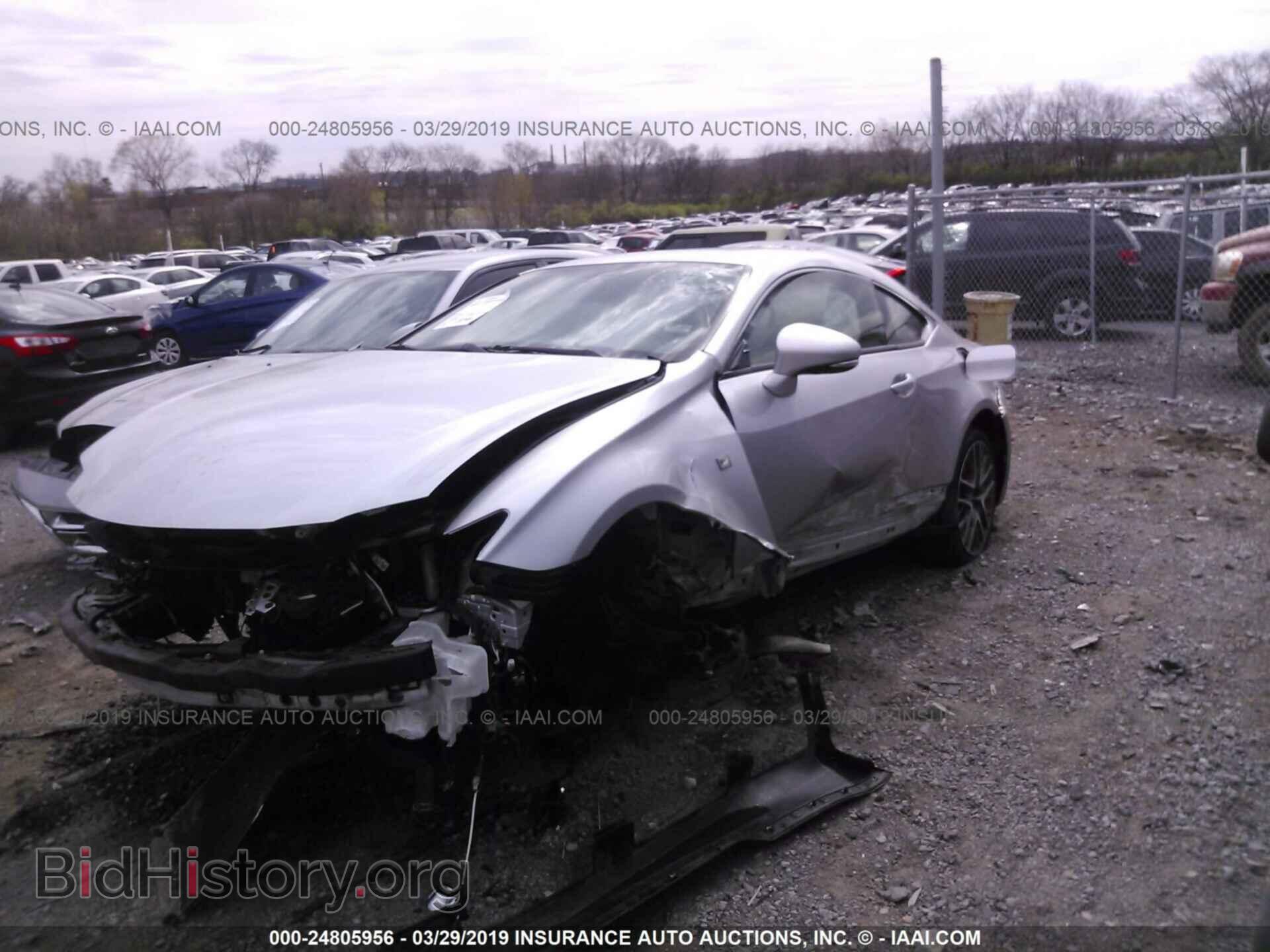 2015 LEXUS RC - VIN: JTHSE5BC2F5001255 - Фото 2