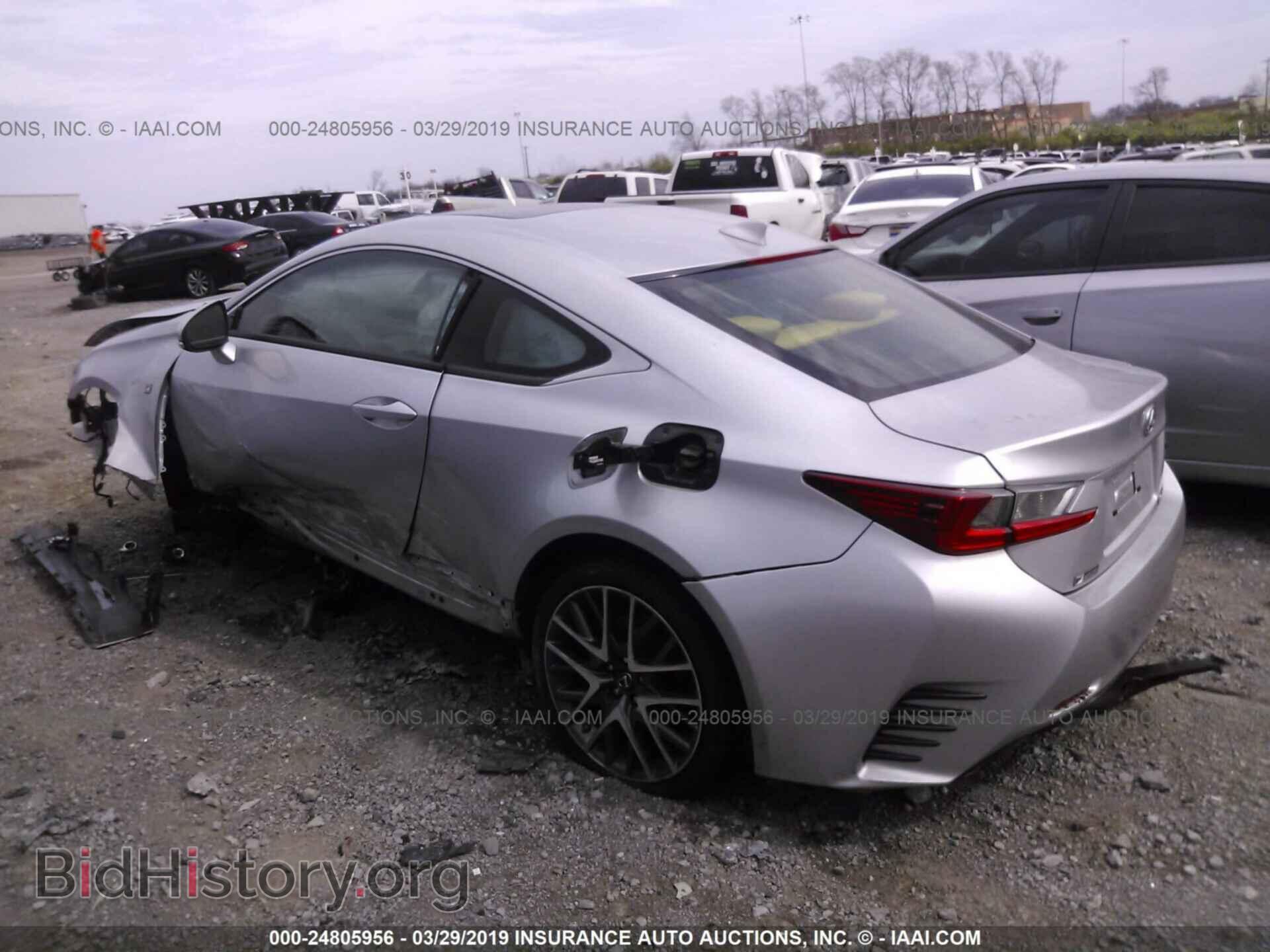 2015 LEXUS RC - VIN: JTHSE5BC2F5001255 - Фото 3