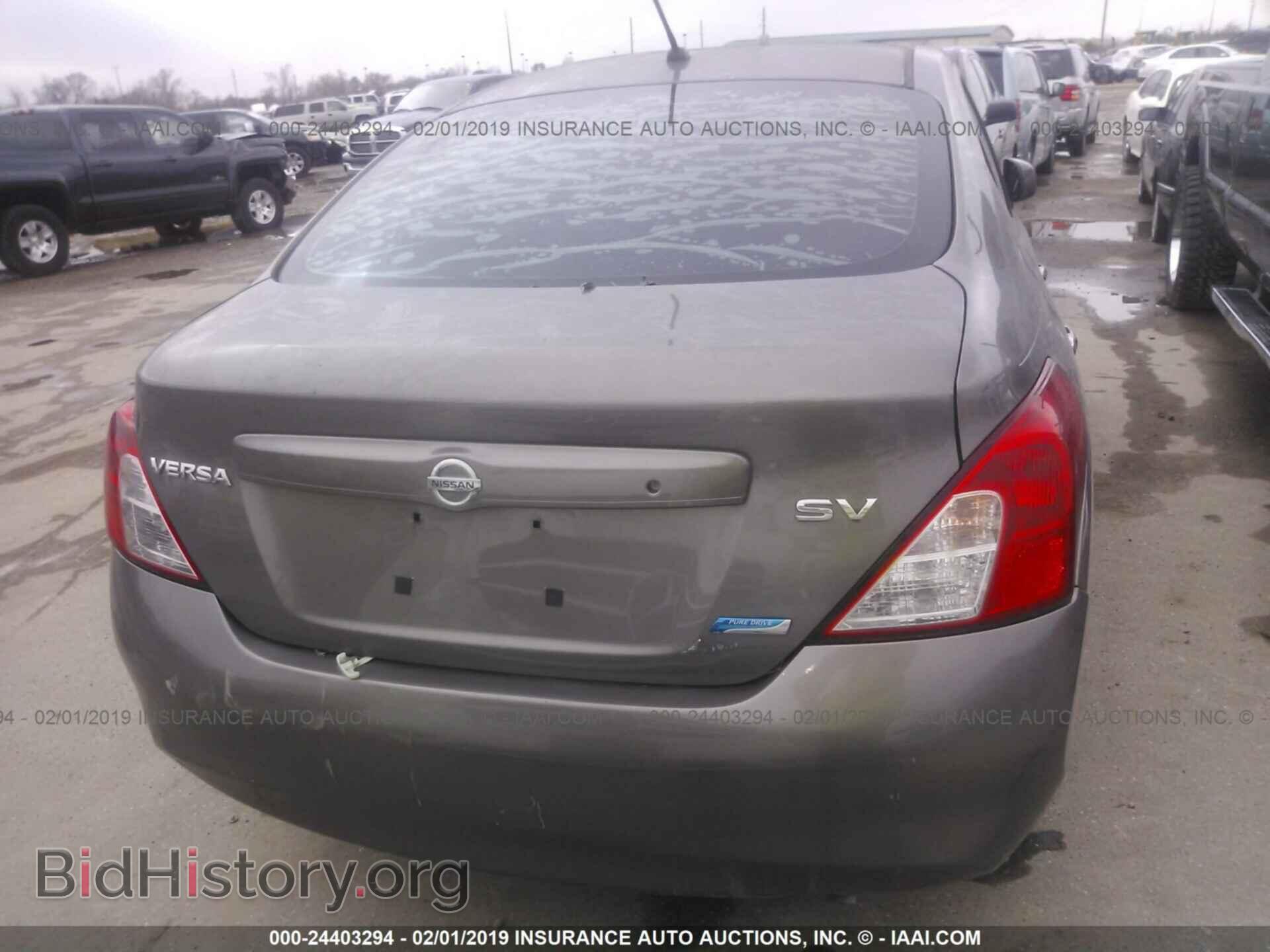 2012 NISSAN VERSA - VIN: 3N1CN7AP7CL870566 - Фото 6