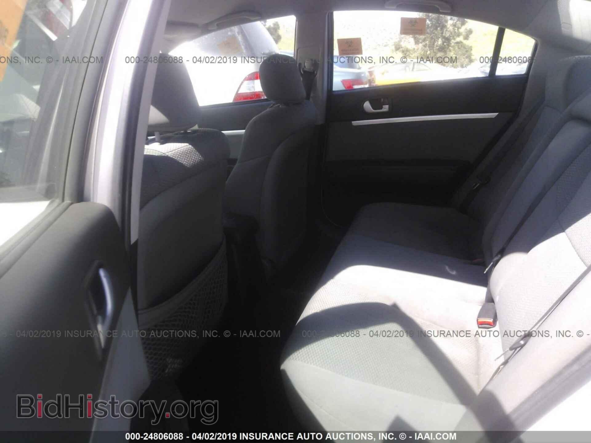 2008 MITSUBISHI GALANT - VIN: 4A3AB36F78E033651 - Фото 8