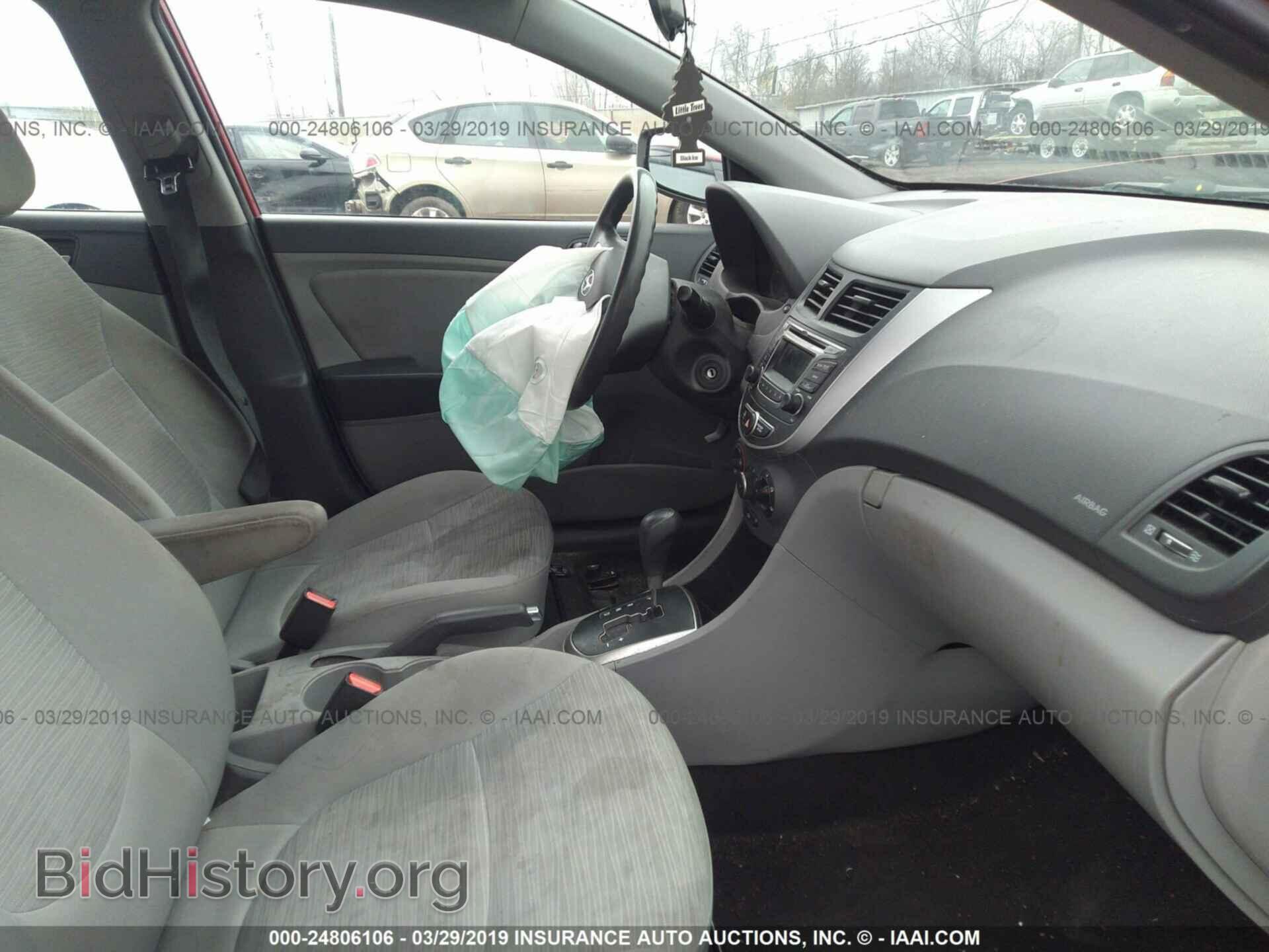 2015 HYUNDAI ACCENT - VIN: KMHCT4AE0FU893614 - Фото 5