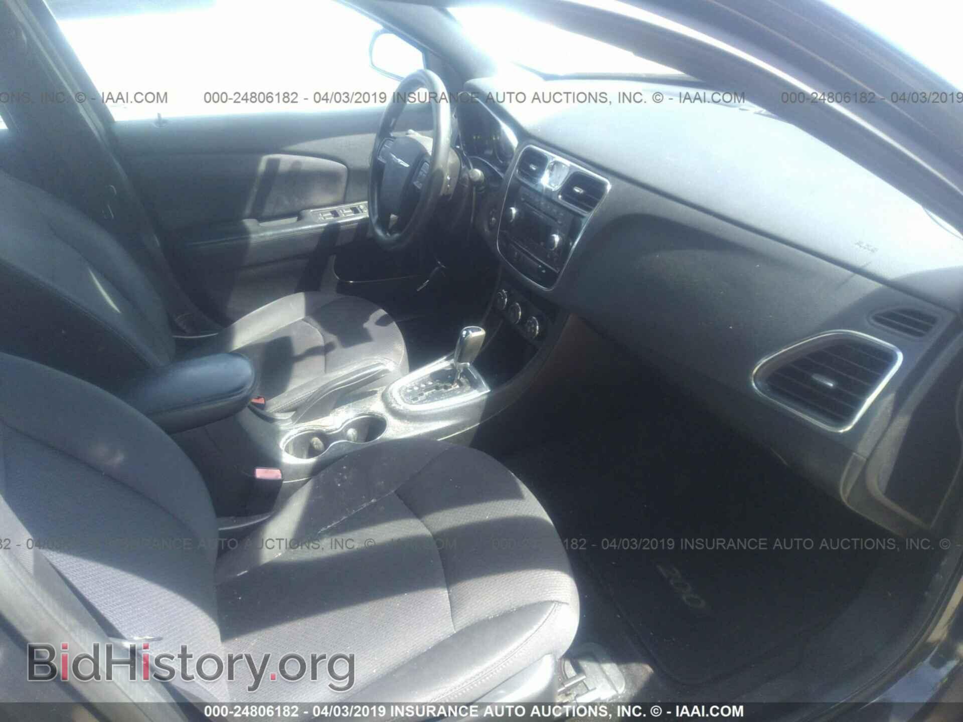 2013 CHRYSLER 200 - VIN: 1C3CCBAB5DN689840 - Фото 5