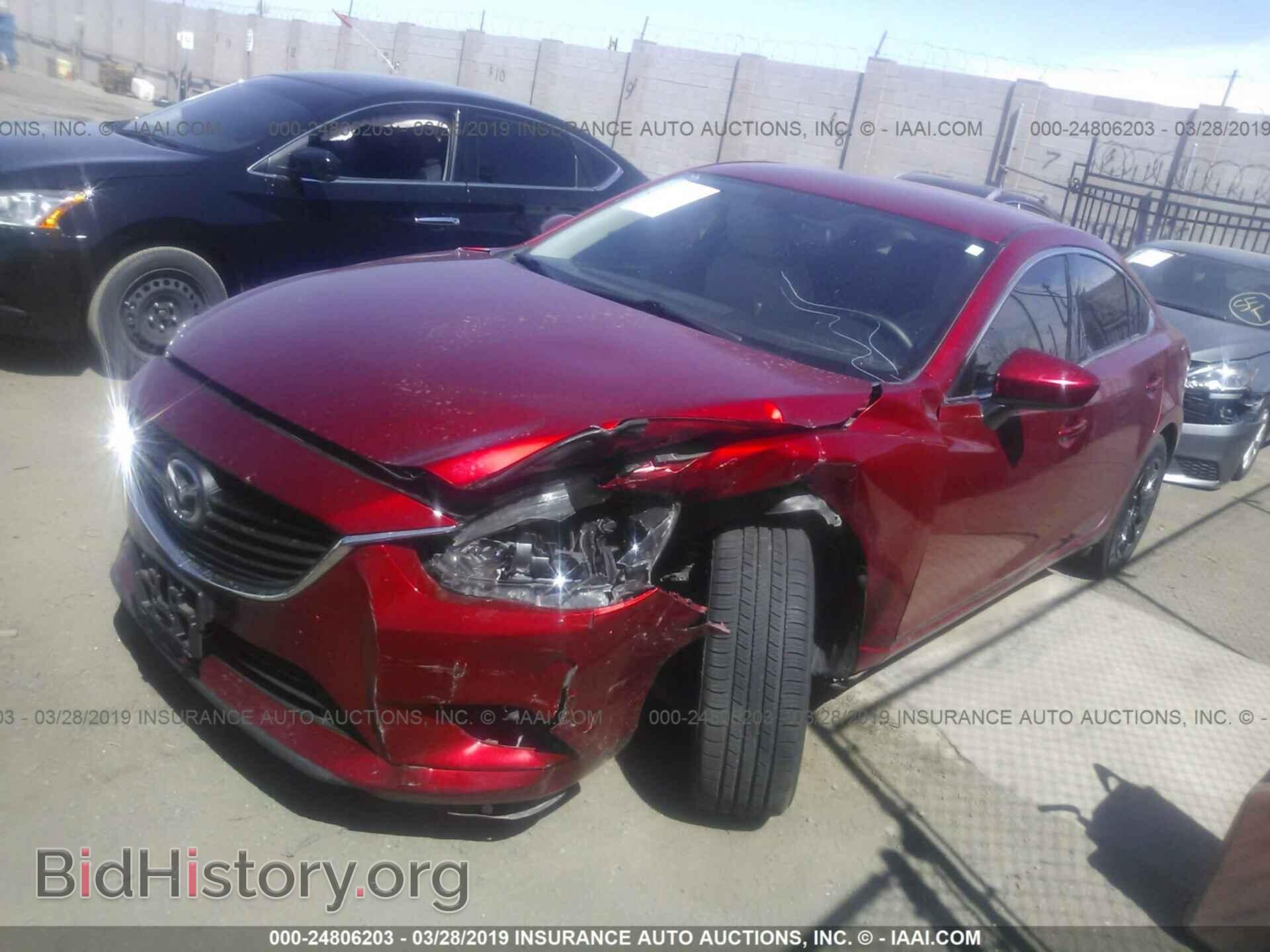 2016 MAZDA 6 - VIN: JM1GJ1U56G1430644 - Фото 2