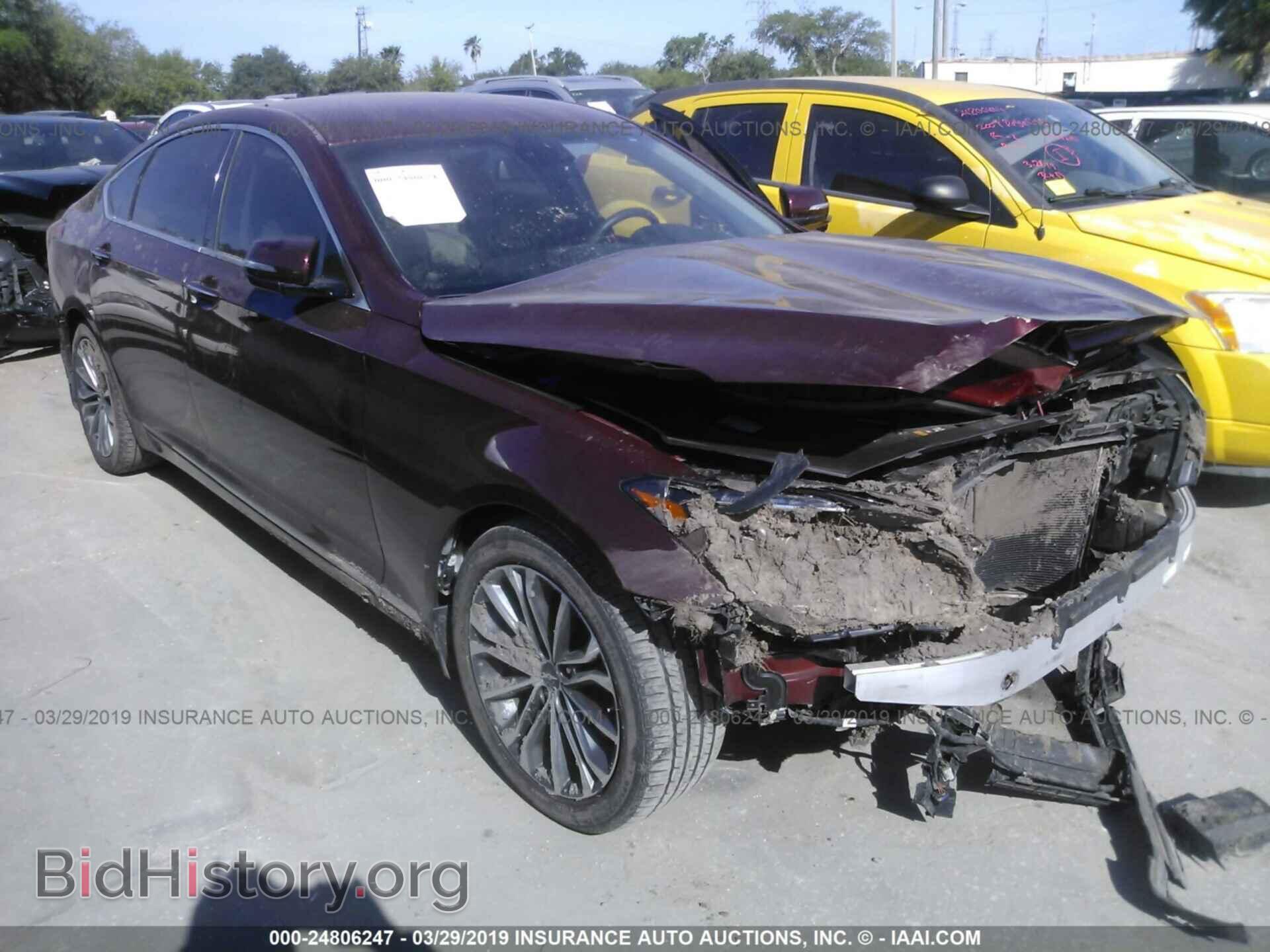 Photo KMHGN4JE8FU103794 - HYUNDAI GENESIS 2015