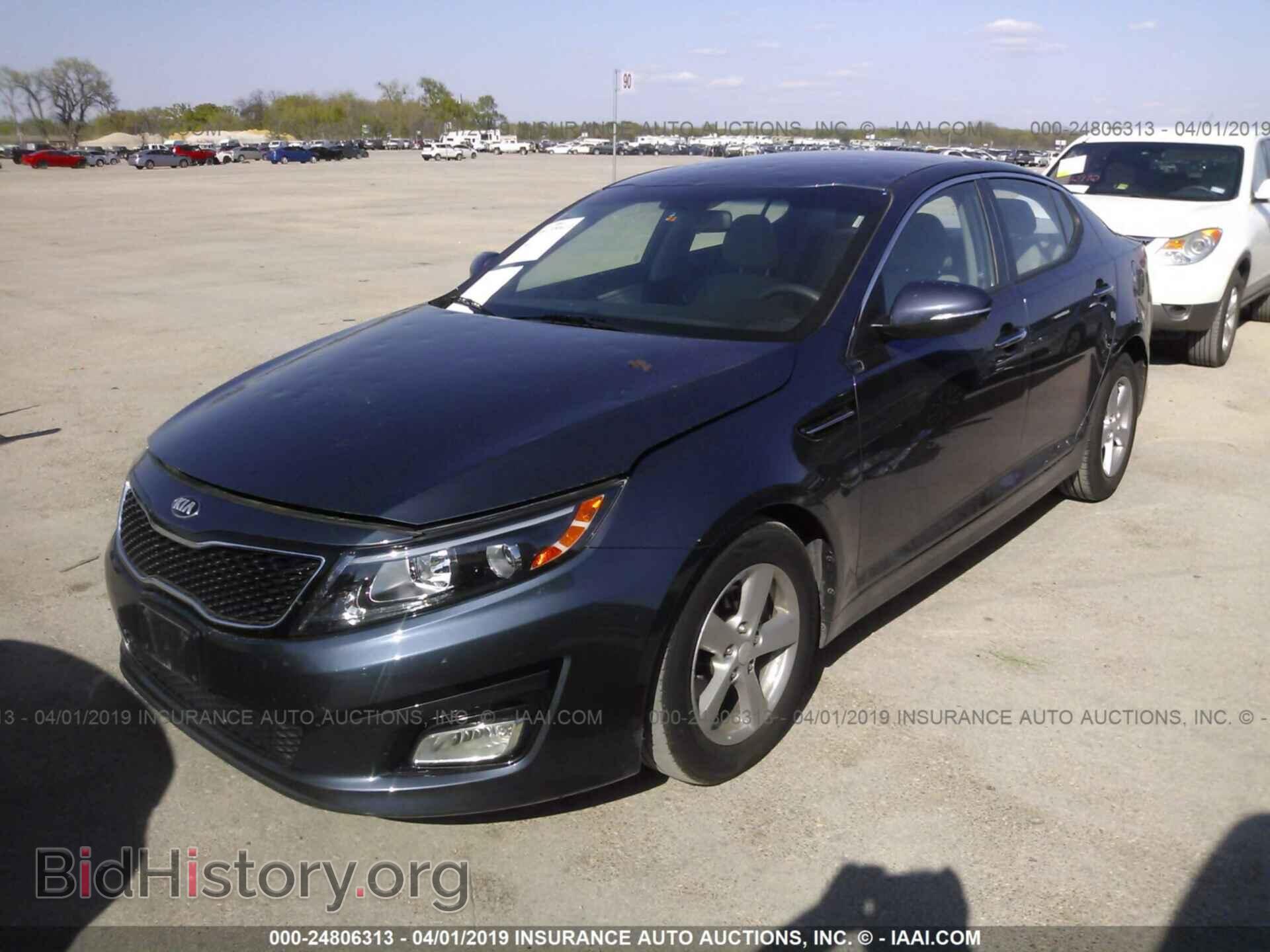 2015 KIA OPTIMA - VIN: 5XXGM4A75FG431592 - Фото 2