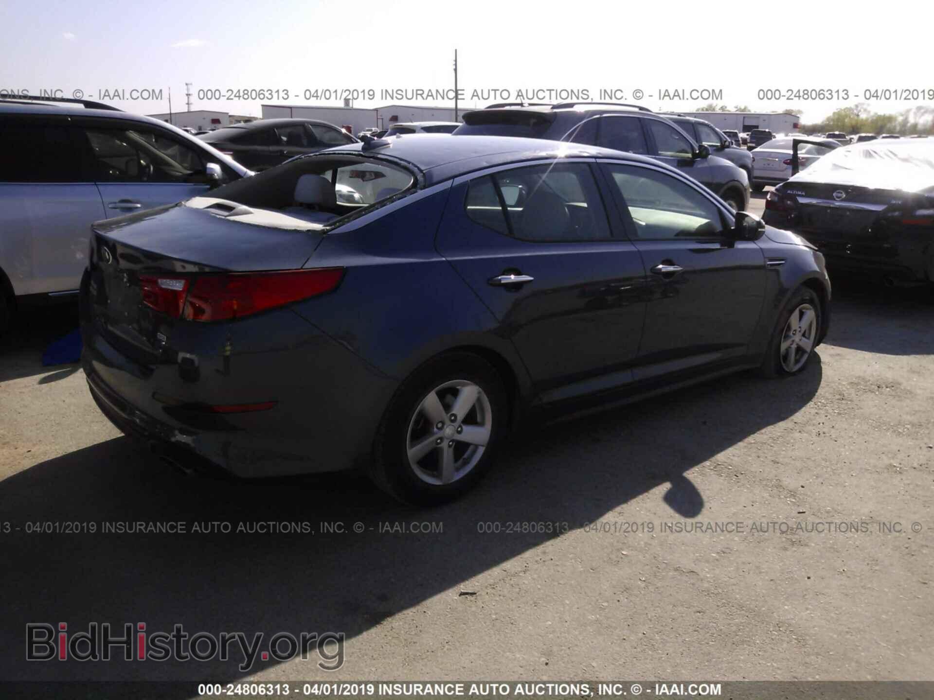 2015 KIA OPTIMA - VIN: 5XXGM4A75FG431592 - Фото 4