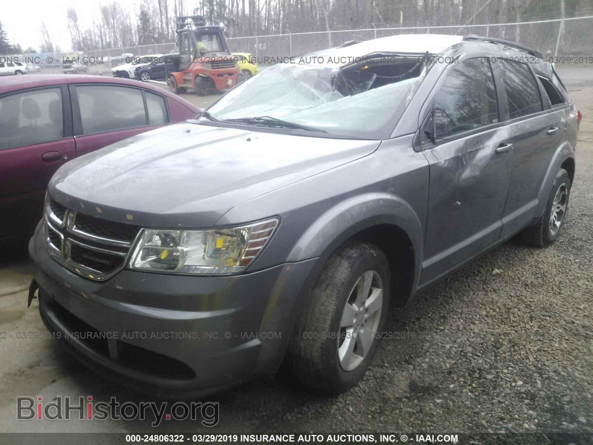 2013 DODGE JOURNEY - VIN: 3C4PDCAB2DT626954 - Фото 2