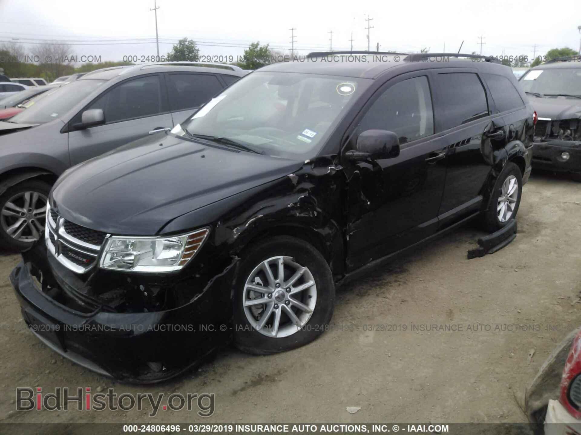 2015 DODGE JOURNEY - VIN: 3C4PDCBB6FT708364 - Фото 2