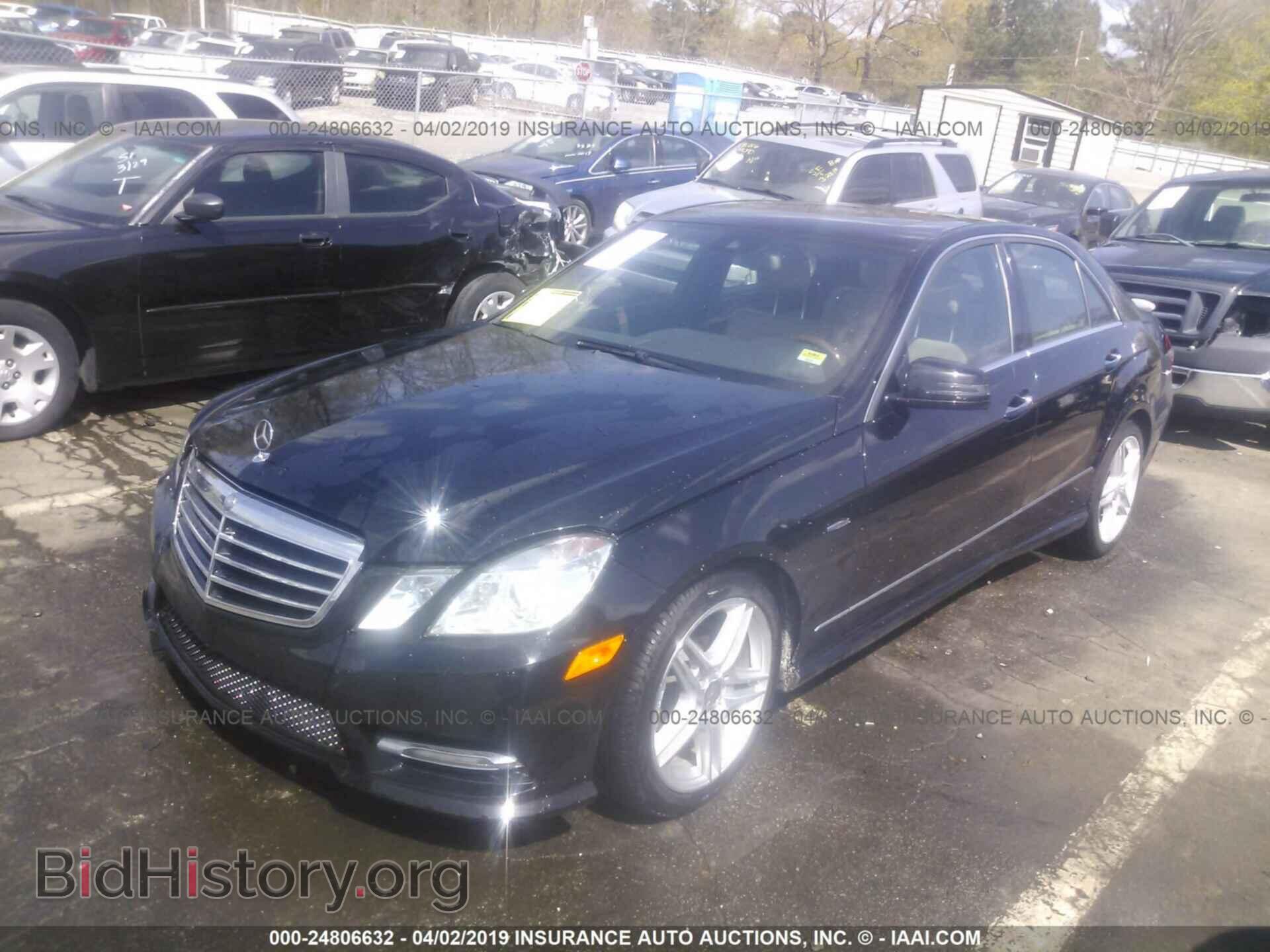 2012 MERCEDES-BENZ E - VIN: WDDHF5KBXCA642422 - Photo 2