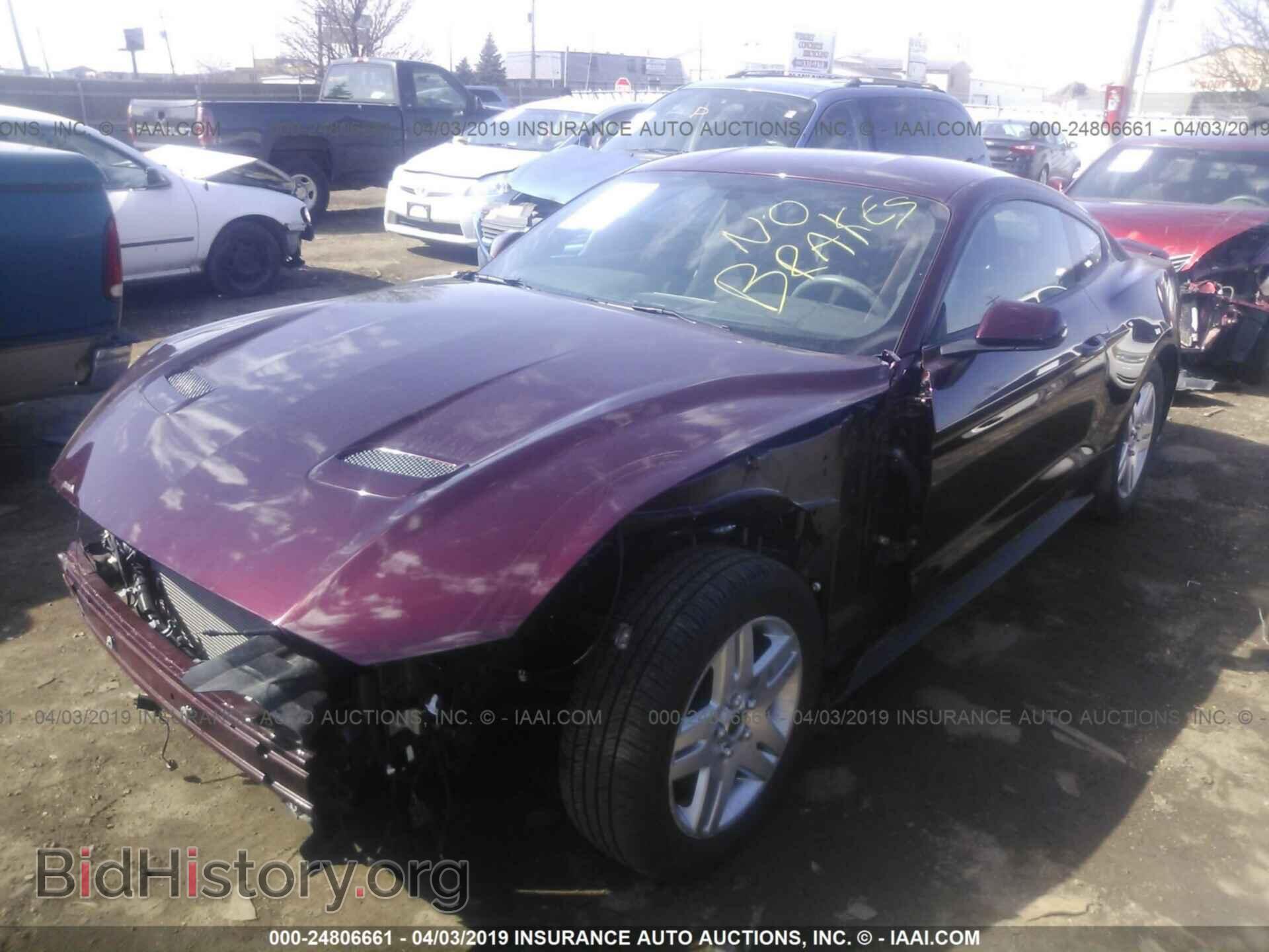 2018 FORD MUSTANG - VIN: 1FA6P8CF7J5162559 - Фото 2