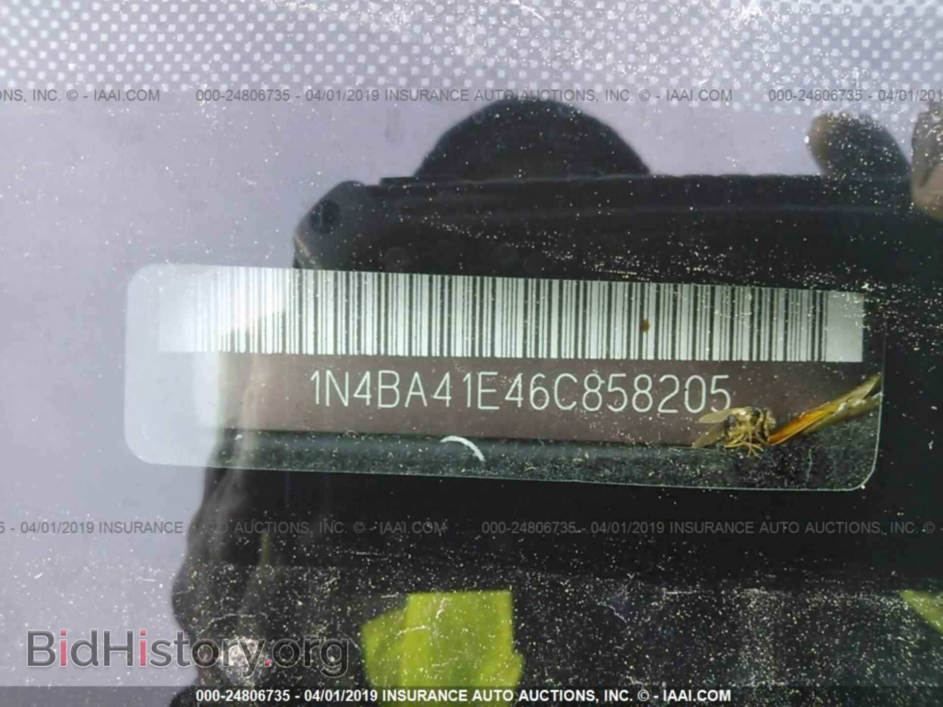 2006 NISSAN MAXIMA - VIN: 1N4BA41E46C858205 - Фото 9