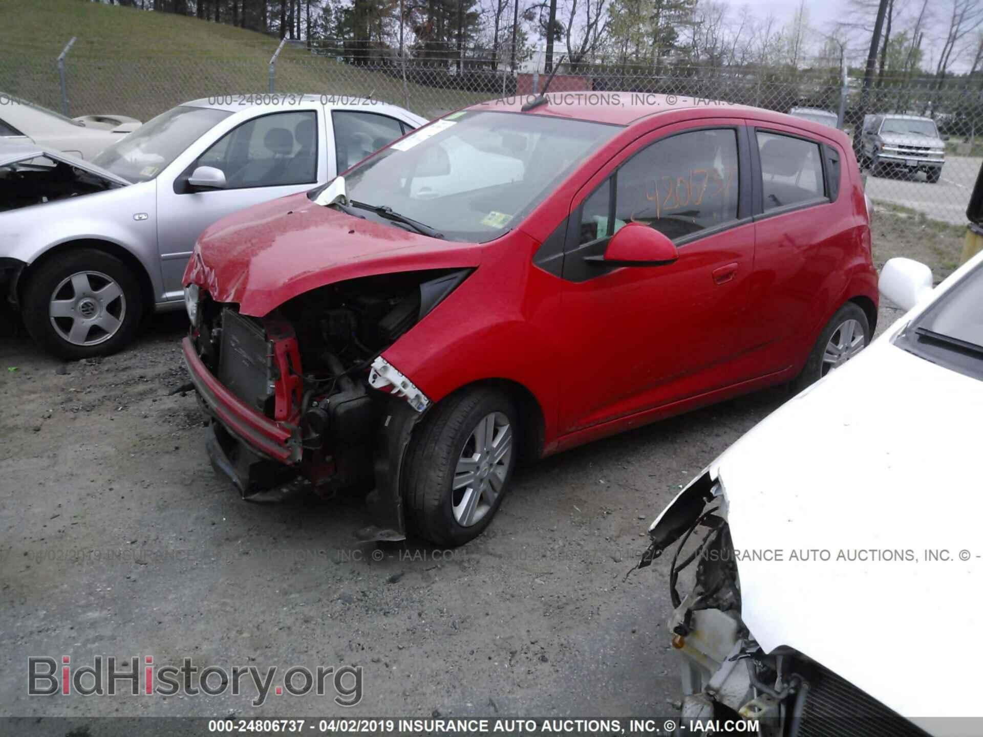 2013 CHEVROLET SPARK - VIN: KL8CC6S97DC504626 - Фото 2