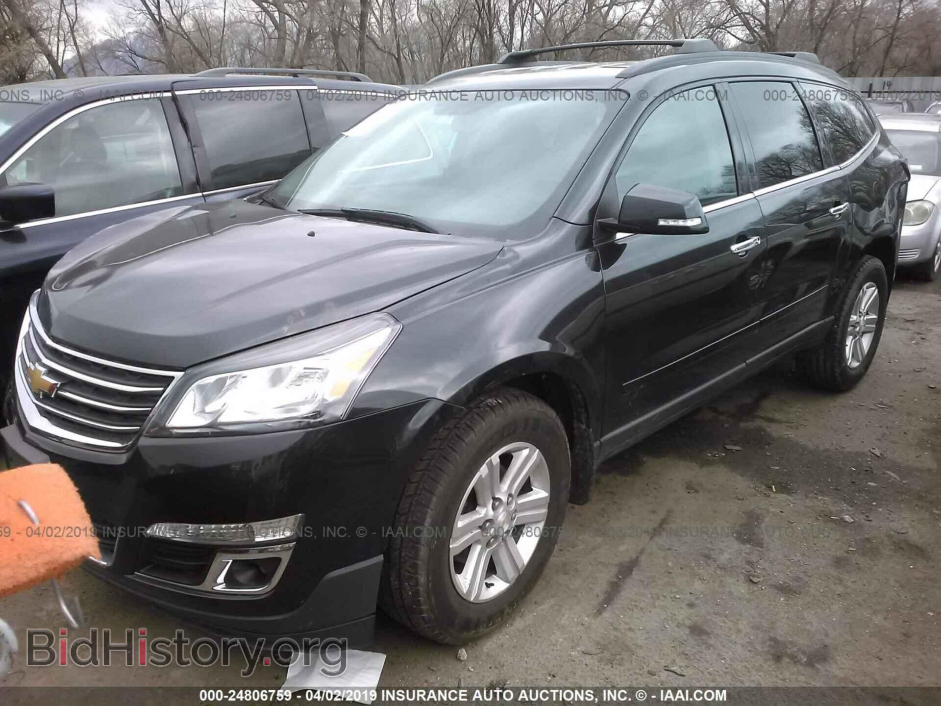 2013 CHEVROLET TRAVERSE - VIN: 1GNKVJKD6DJ232741 - Фото 2