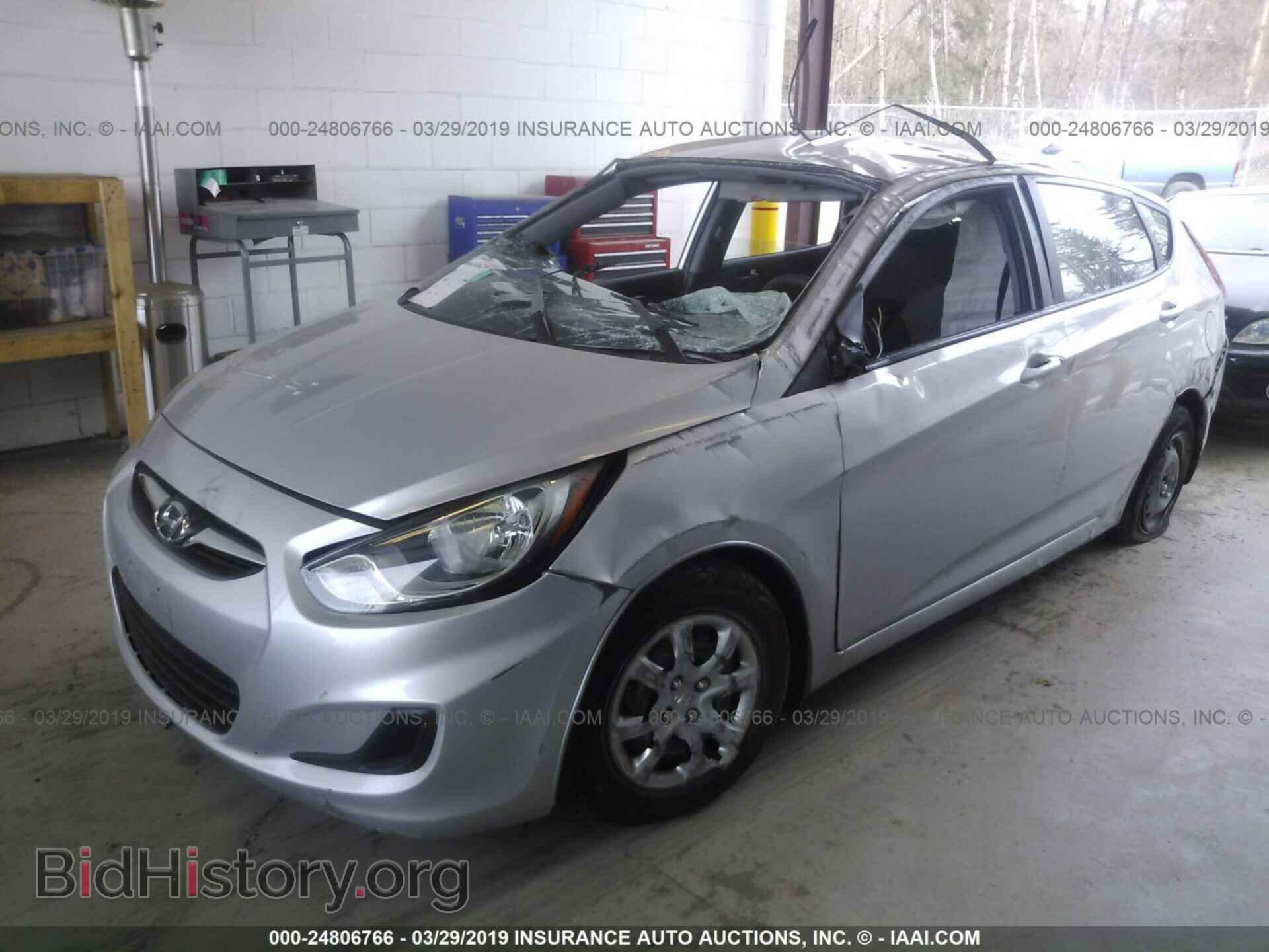 2014 HYUNDAI ACCENT - VIN: KMHCT5AE4EU189937 - Фото 2