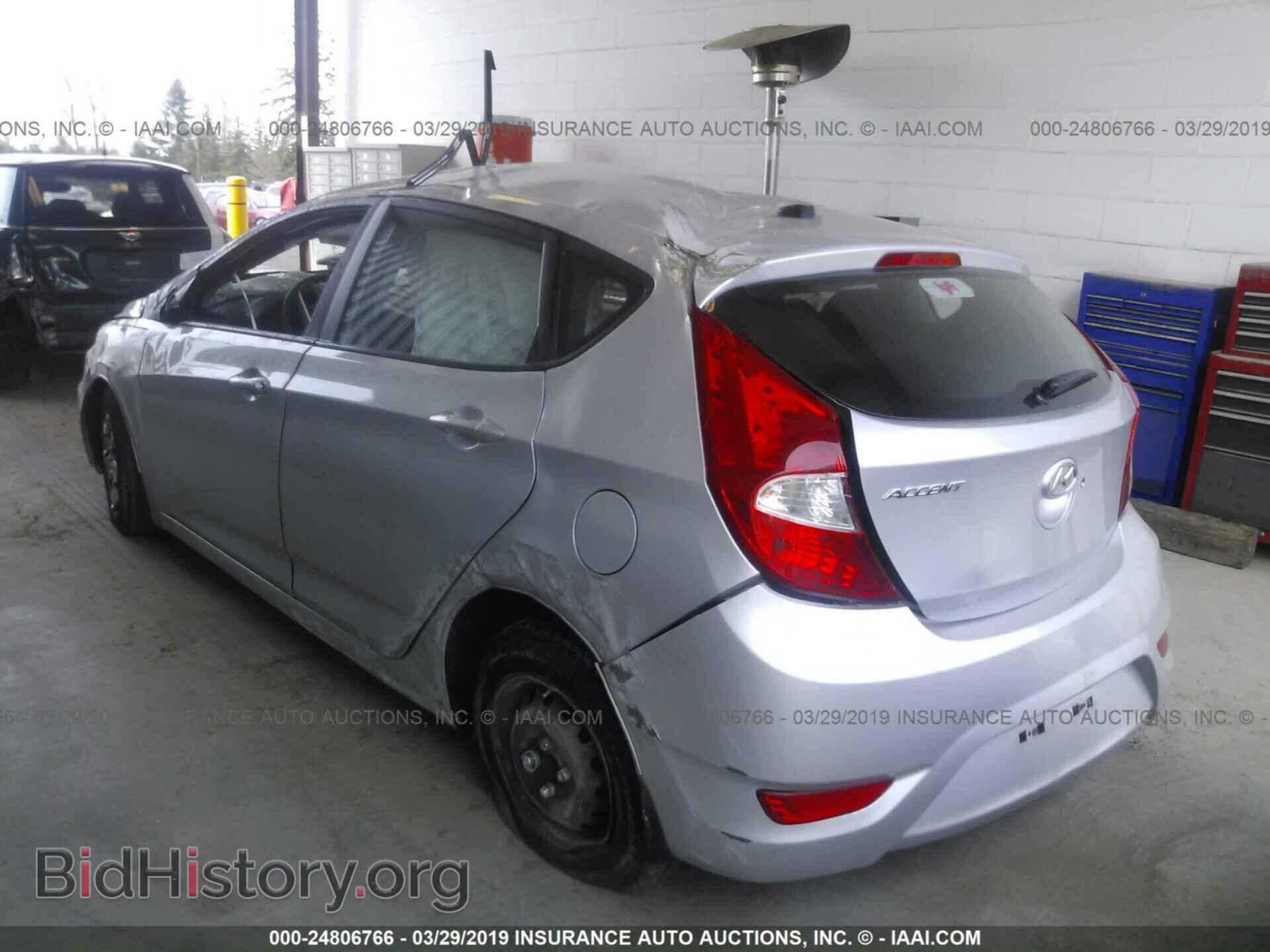 2014 HYUNDAI ACCENT - VIN: KMHCT5AE4EU189937 - Фото 3