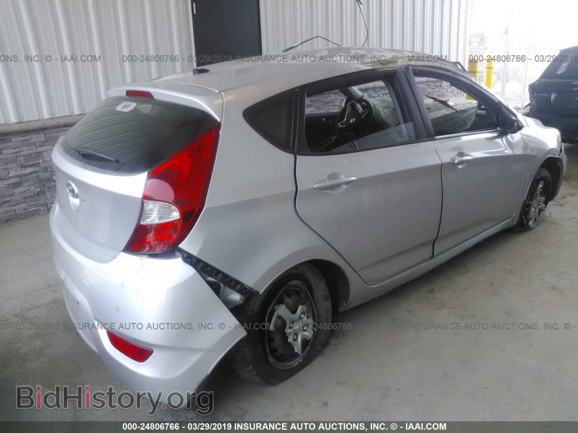 2014 HYUNDAI ACCENT - VIN: KMHCT5AE4EU189937 - Фото 4