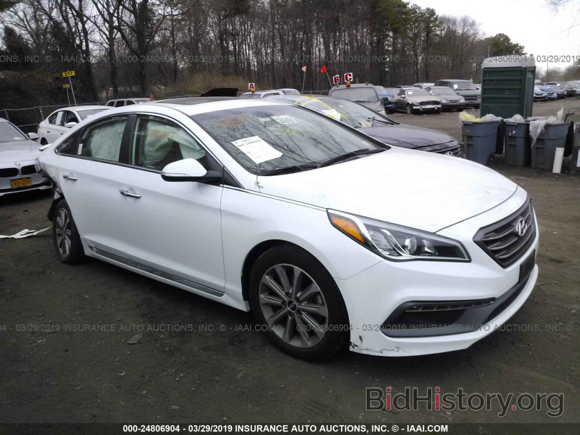 Photo 5NPE34AF6GH432970 - HYUNDAI SONATA 2016