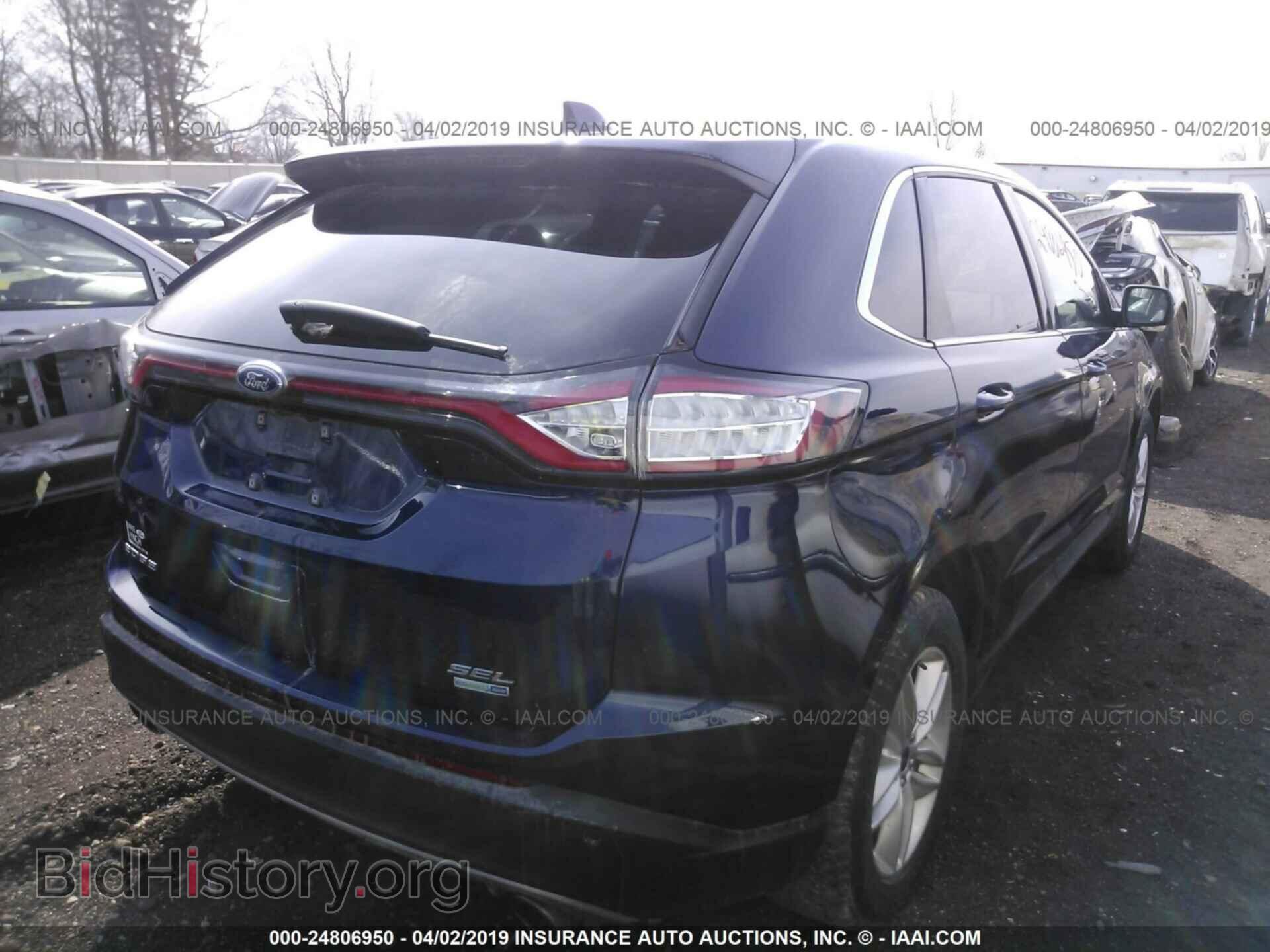 2016 FORD EDGE - VIN: 2FMPK4J91GBB99545 - Фото 4