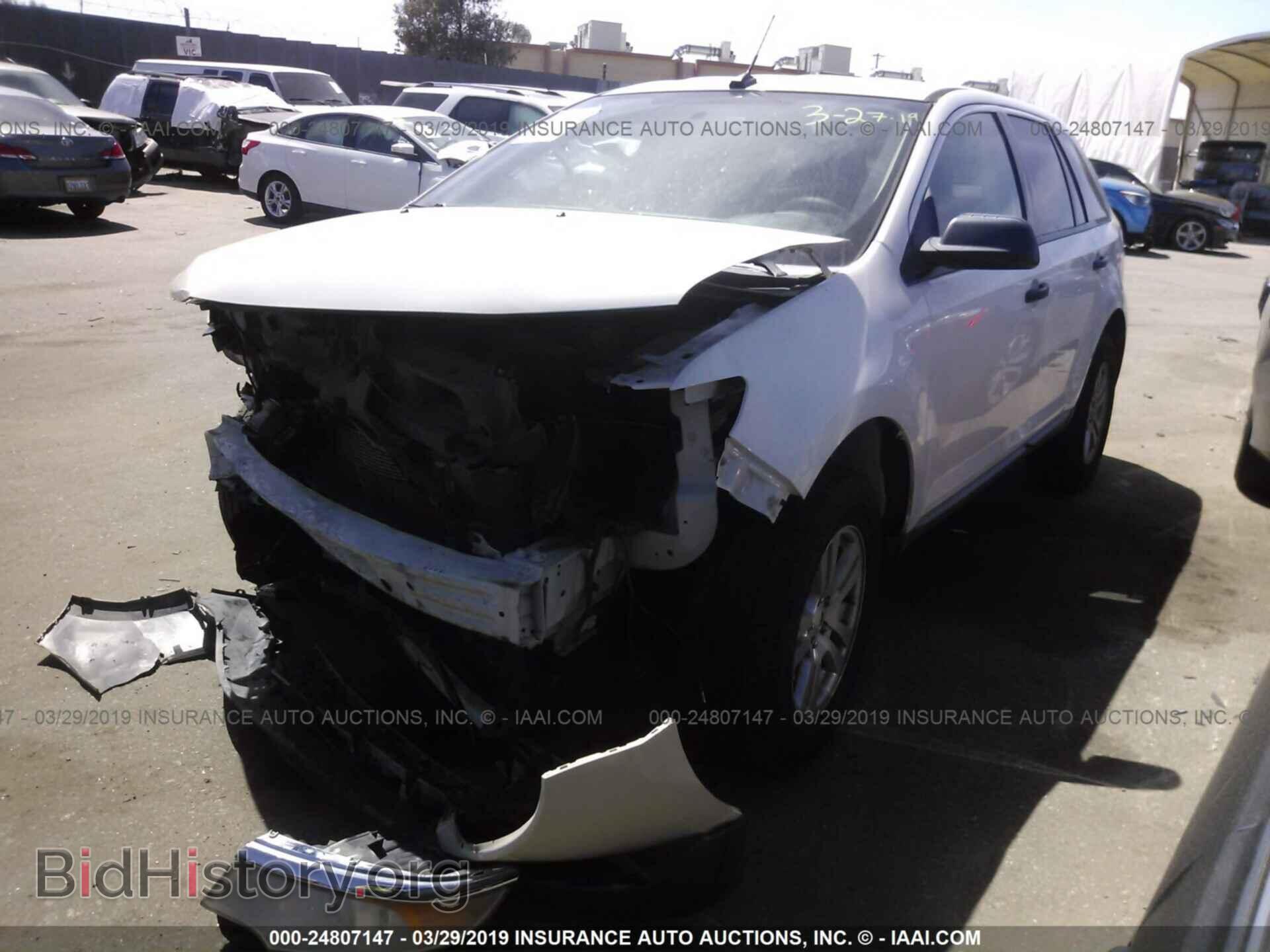 2011 FORD EDGE - VIN: 2FMDK3GC6BBB03868 - Фото 2