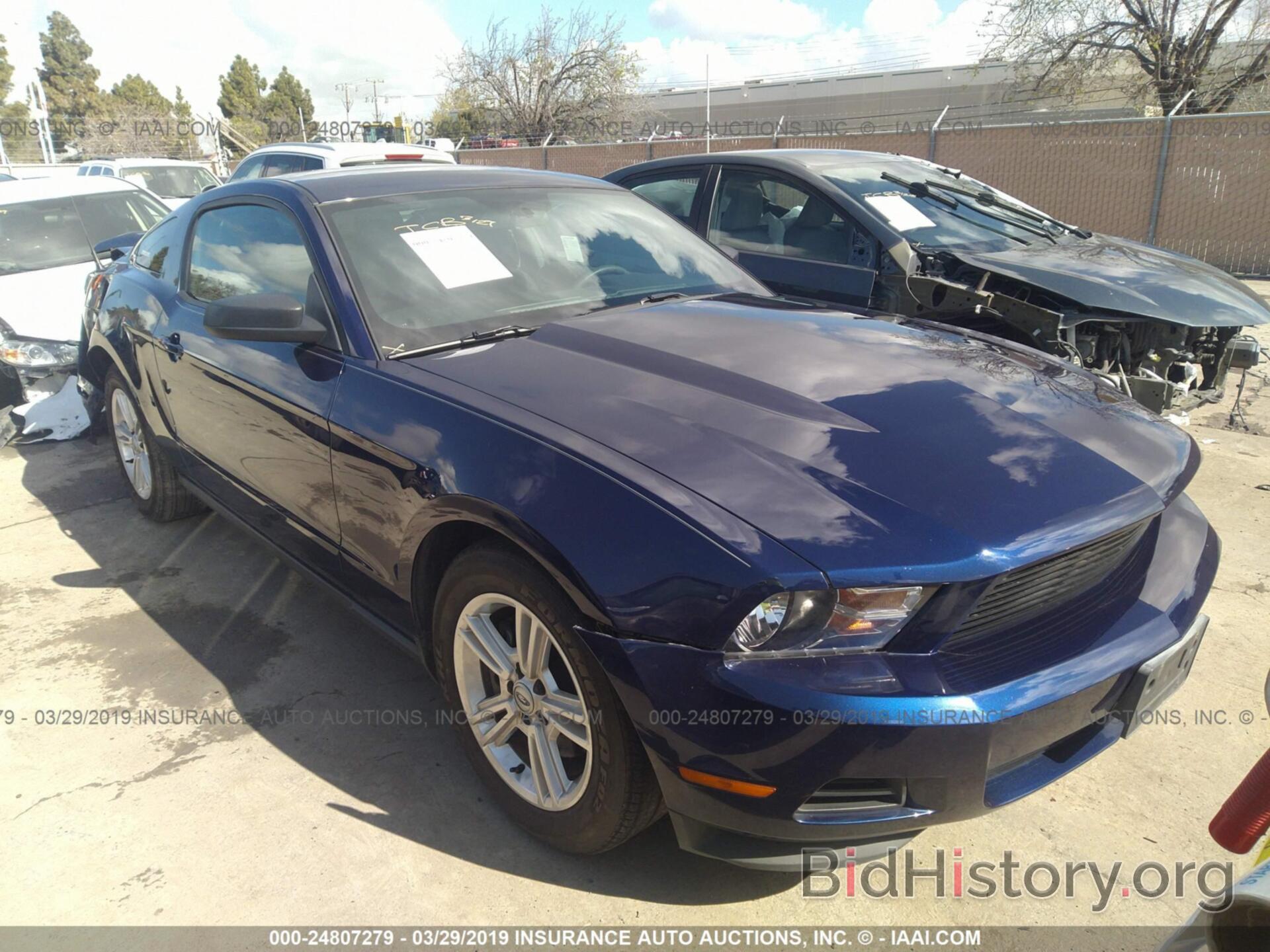 Photo 1ZVBP8AM5C5275677 - FORD MUSTANG 2012