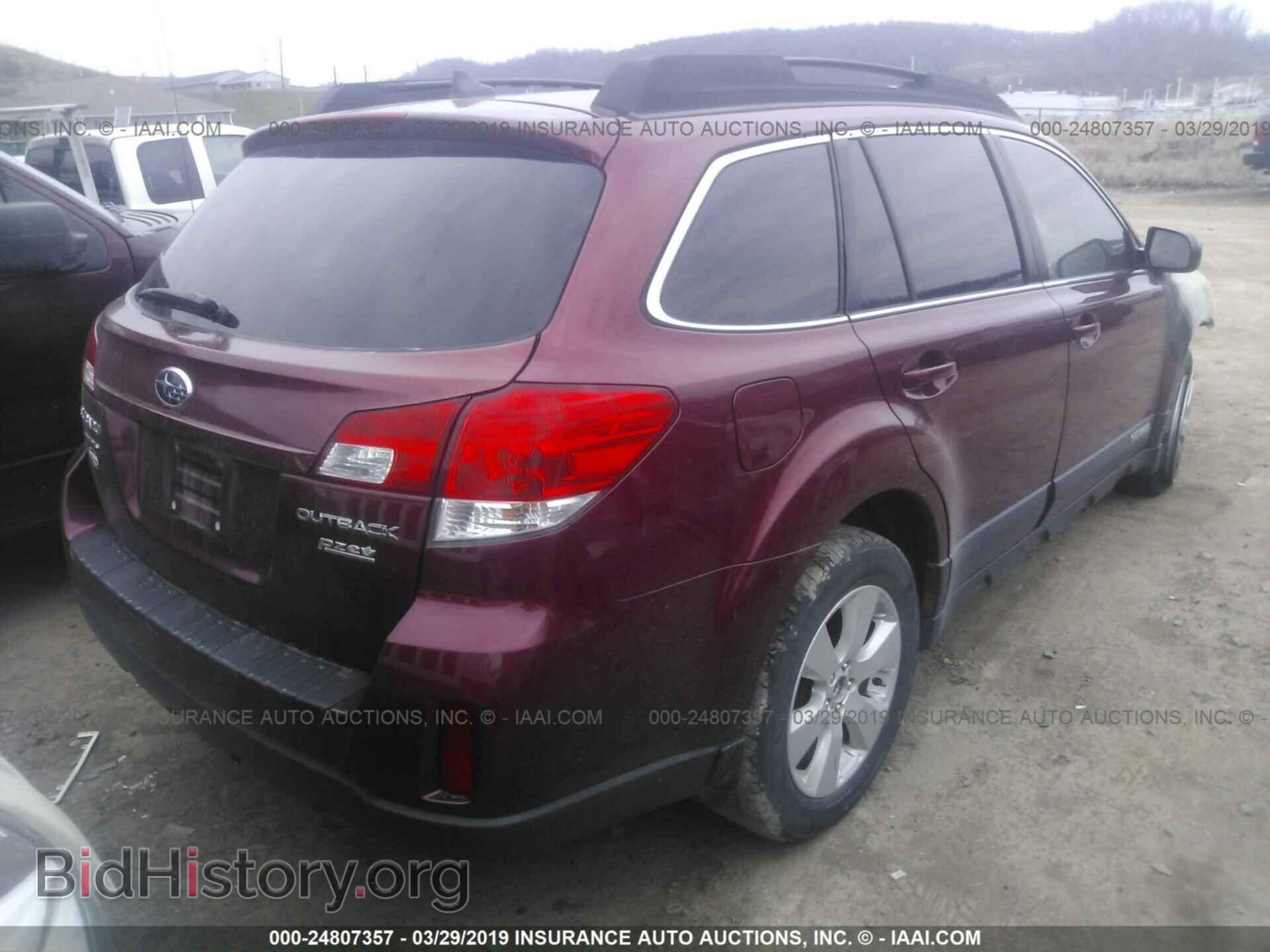 2011 SUBARU OUTBACK - VIN: 4S4BRBLC0B3399361 - Фото 4