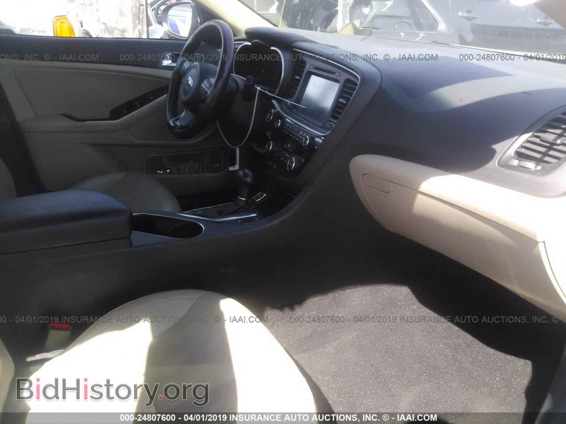 2014 KIA OPTIMA - VIN: KNAGN4AD4E5074943 - Фото 5