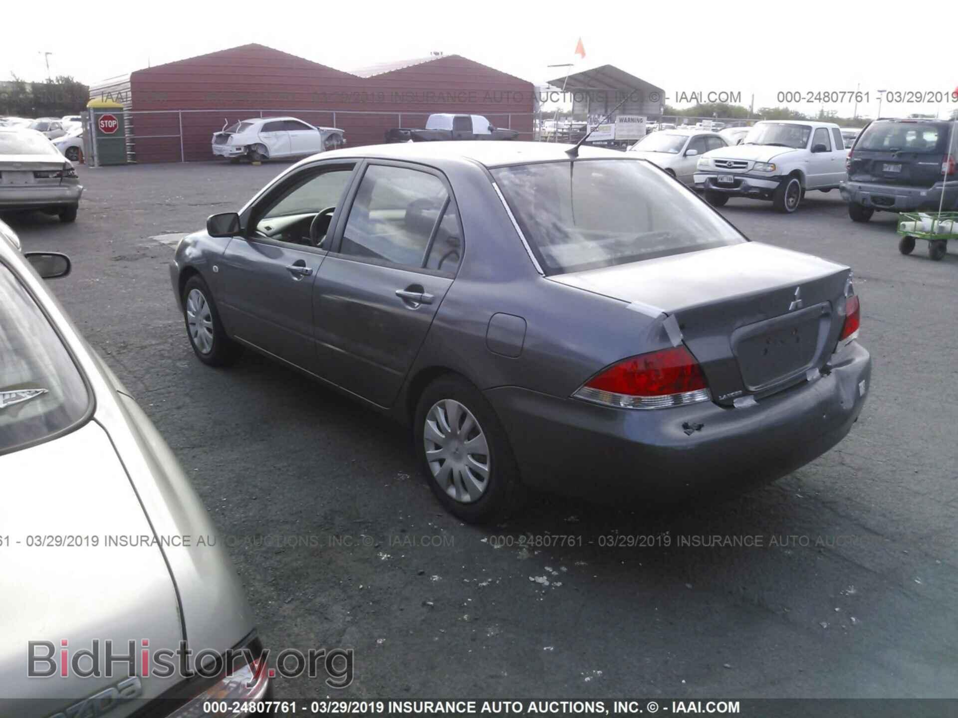 2006 MITSUBISHI LANCER - VIN: JA3AJ26E16U003117 - Фото 3