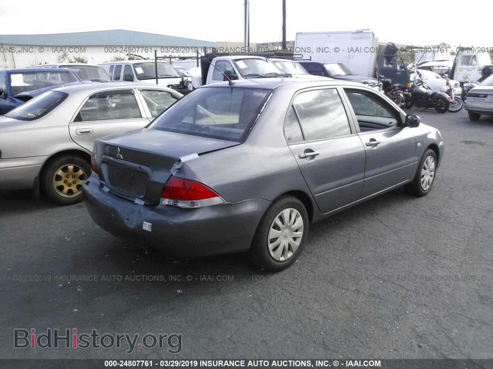2006 MITSUBISHI LANCER - VIN: JA3AJ26E16U003117 - Фото 4