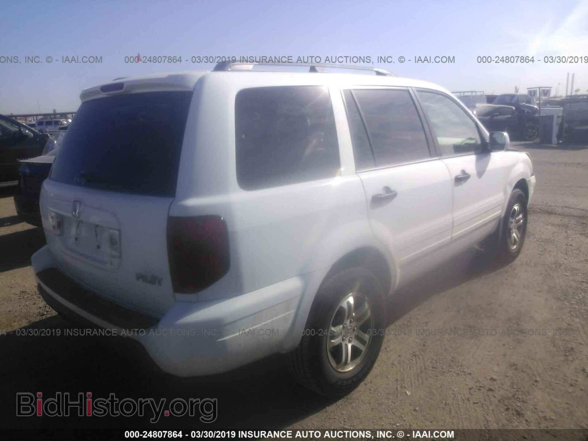 2005 HONDA PILOT - VIN: 5FNYF18655B004540 - Photo 4