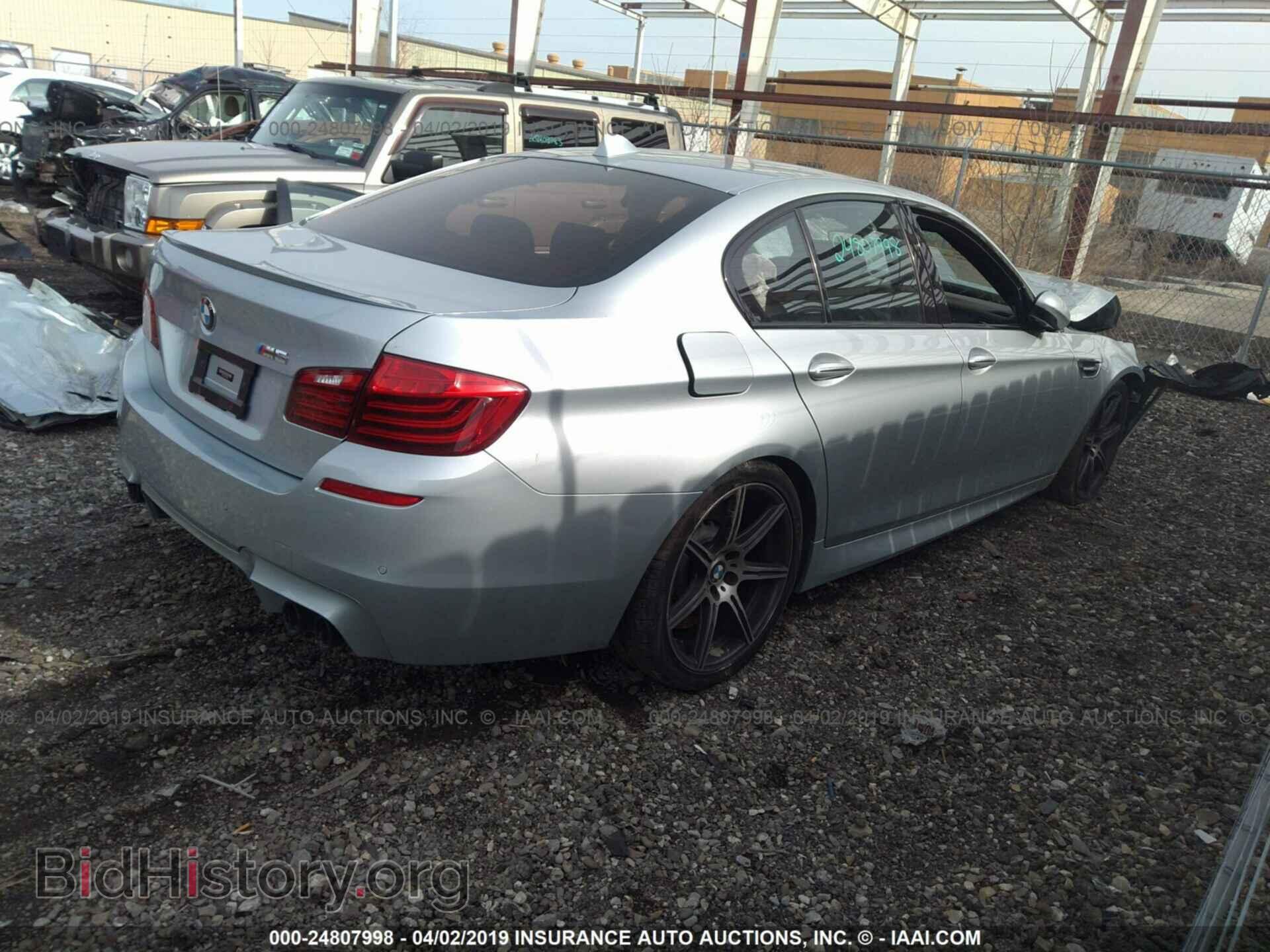 2014 BMW M5 - VIN: WBSFV9C59ED593308 - Photo 4
