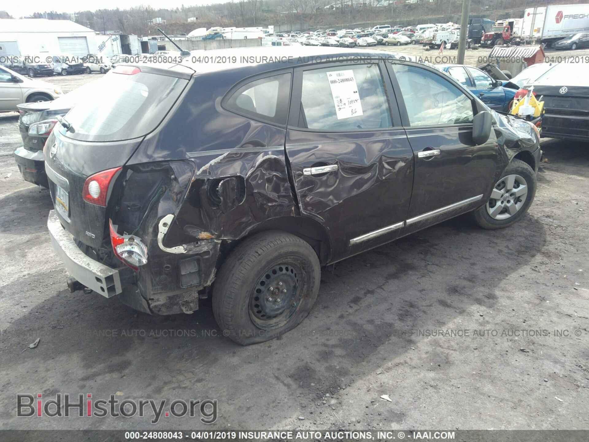 2014 NISSAN ROGUE SELECT - VIN: JN8AS5MV1EW700507 - Фото 4