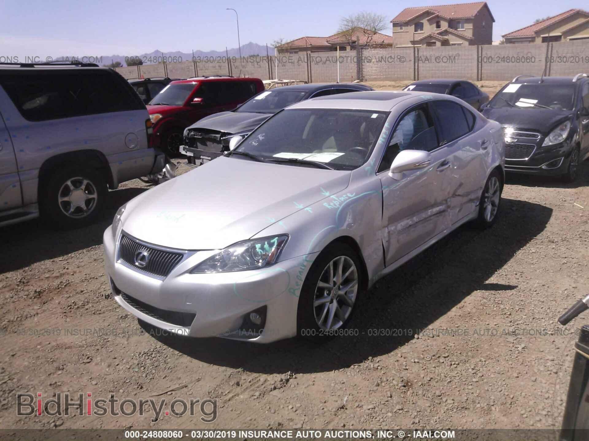 2012 LEXUS IS - VIN: JTHBF5C23C5178279 - Photo 2