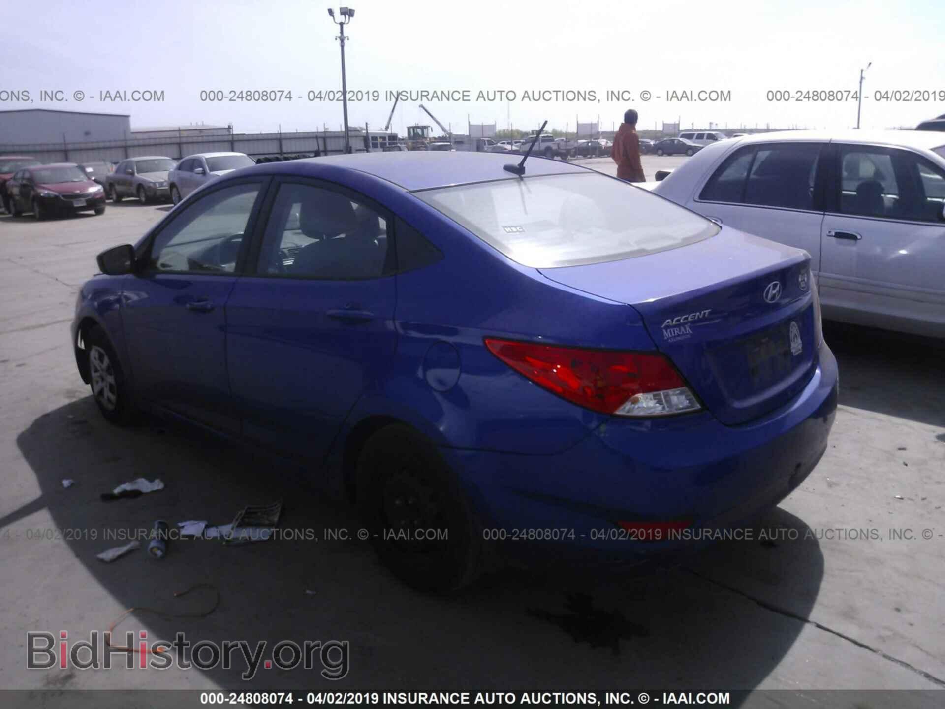 2012 HYUNDAI ACCENT - VIN: KMHCT4AE7CU150606 - Фото 3