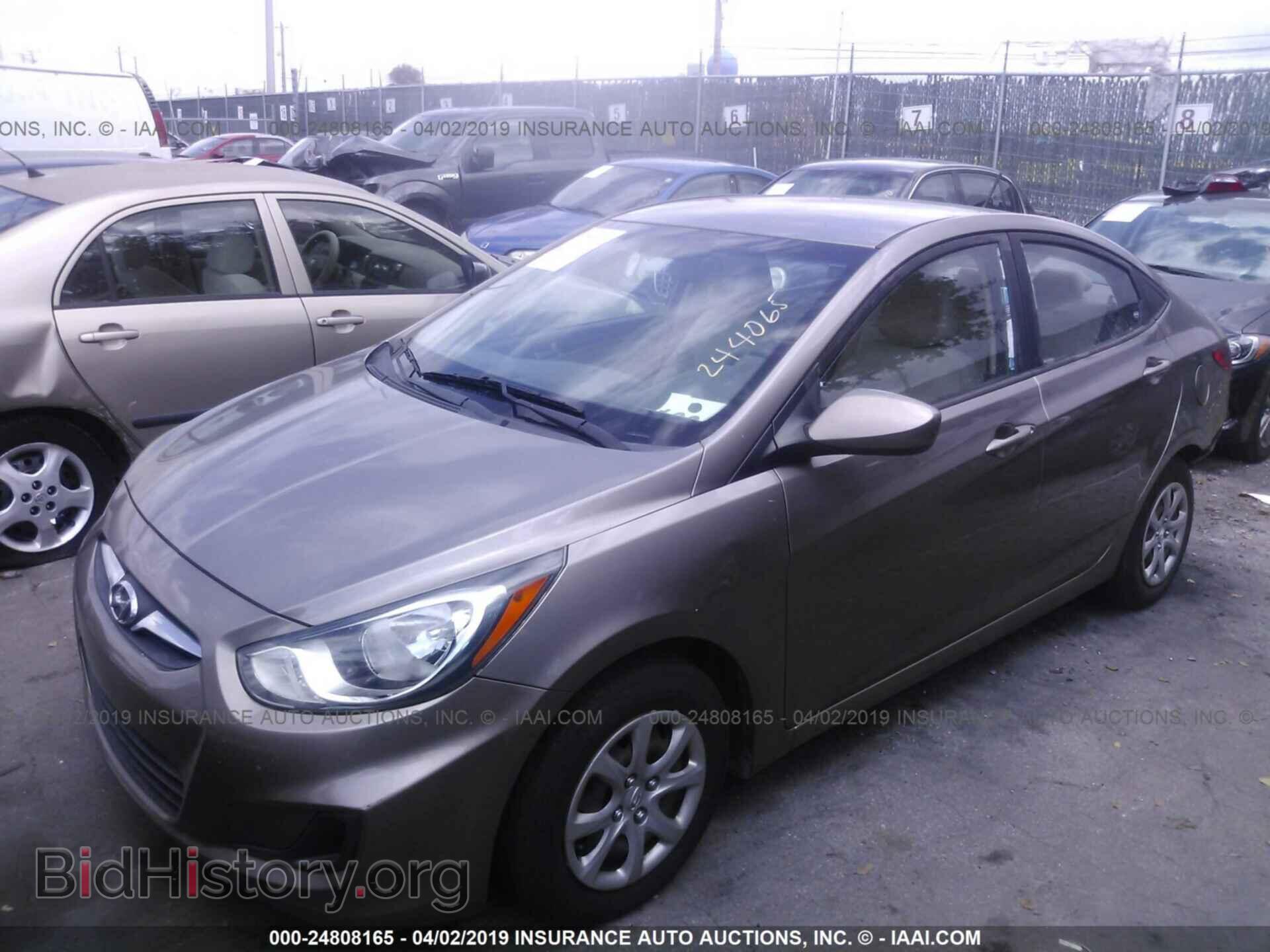 2012 HYUNDAI ACCENT - VIN: KMHCT4AE9CU244065 - Фото 2